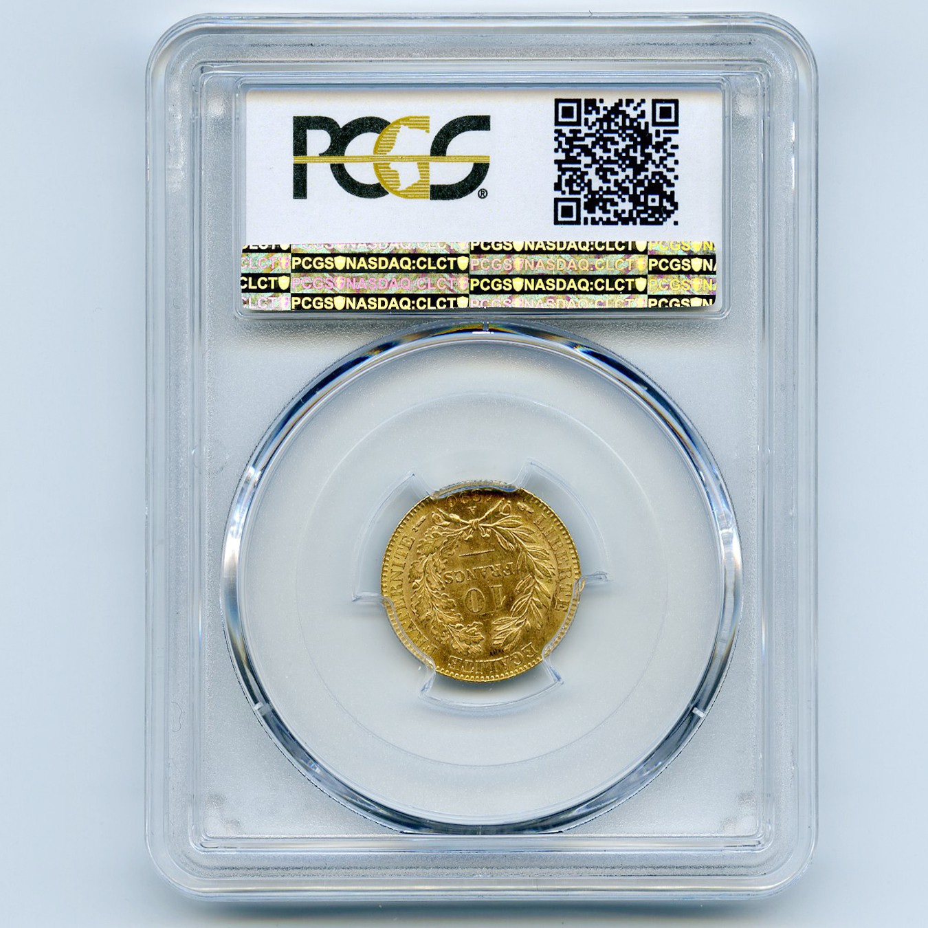 10 Francs - Cérès - 1896 A revers 10 Francs - Cérès - 1896 A revers