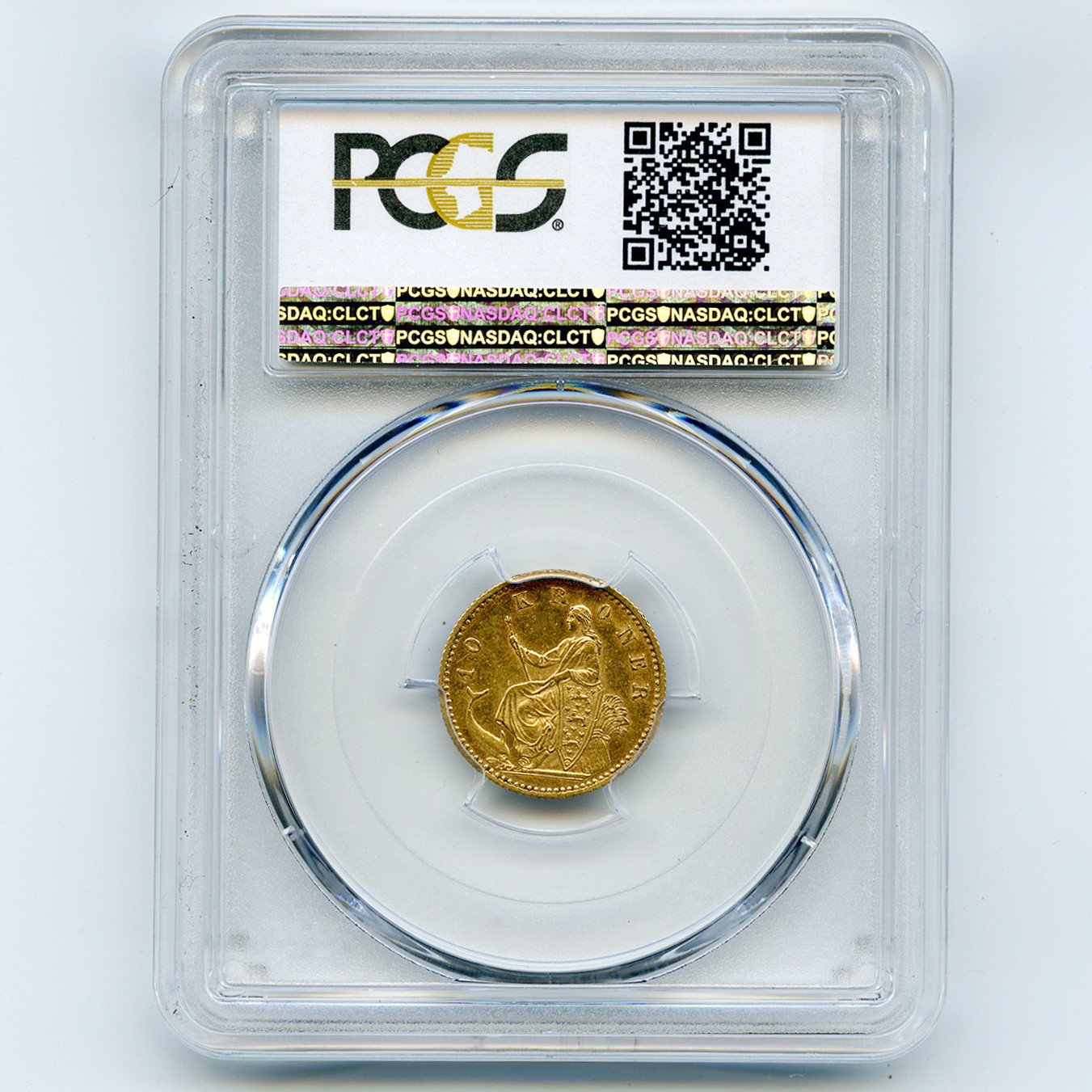 Danemark - 10 Kroner - 1898 VBP revers Danemark - 10 Kroner - 1898 VBP revers