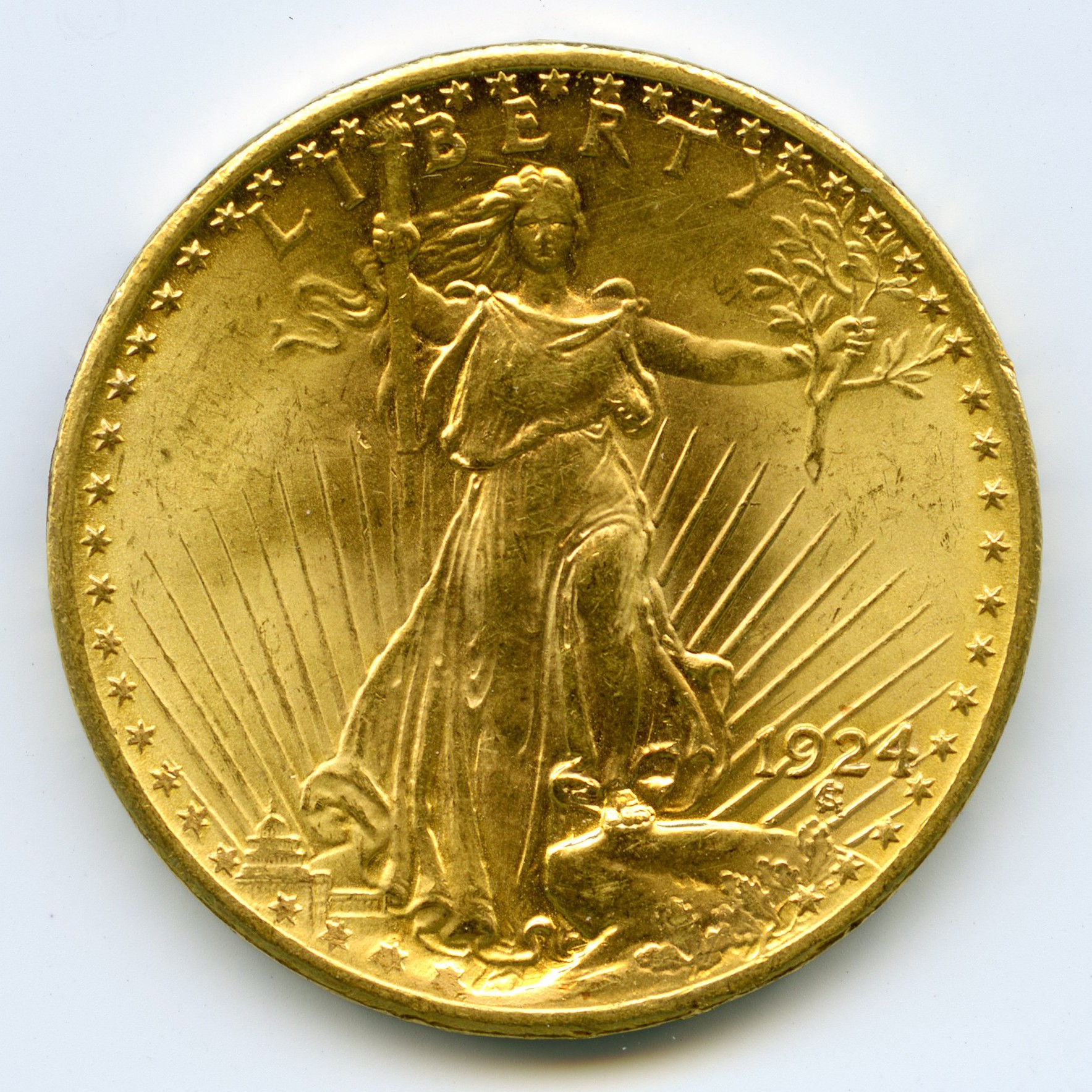 USA - 20 Dollars - 1924 avers USA - 20 Dollars - 1924 avers