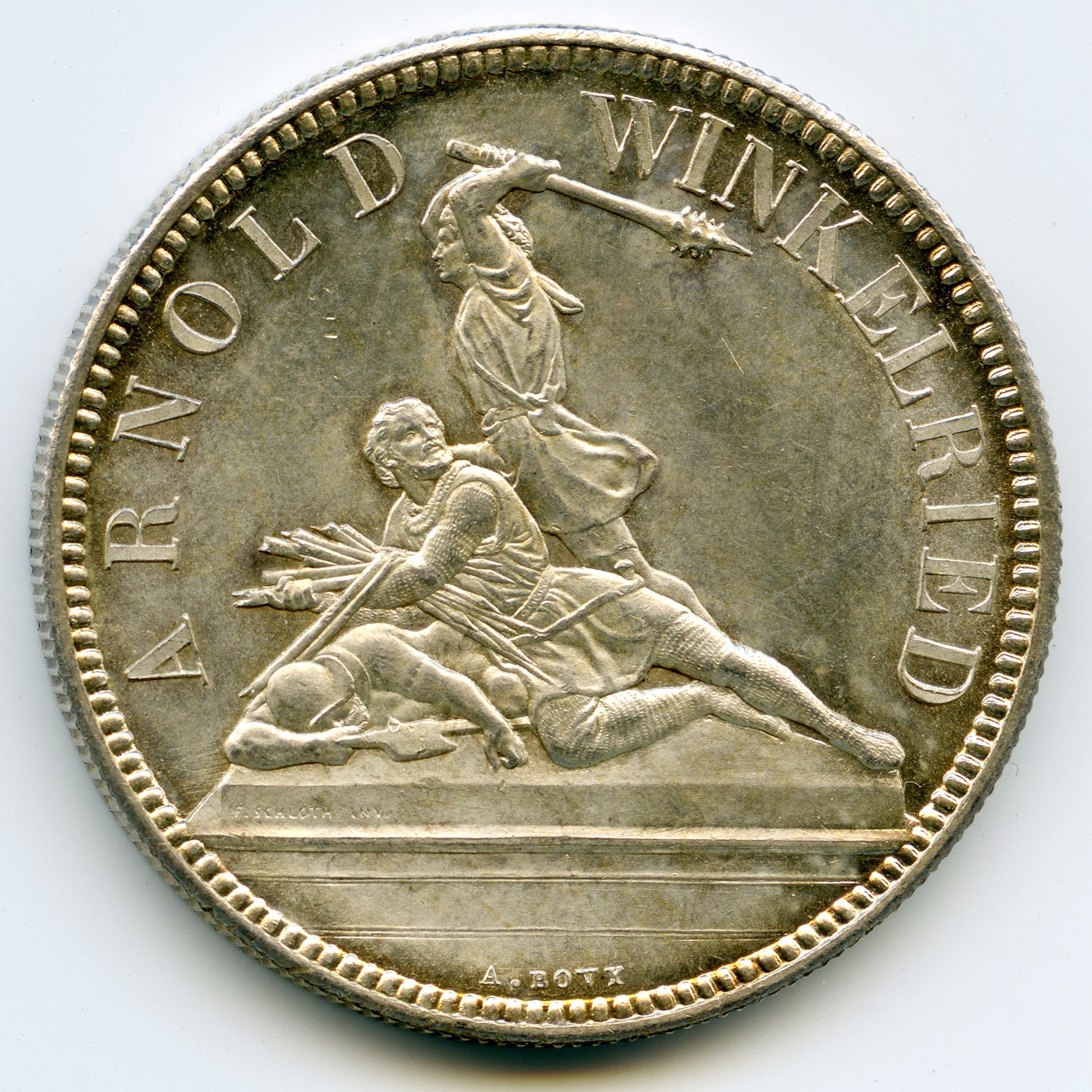 Suisse - 5 Francs - 1861 avers