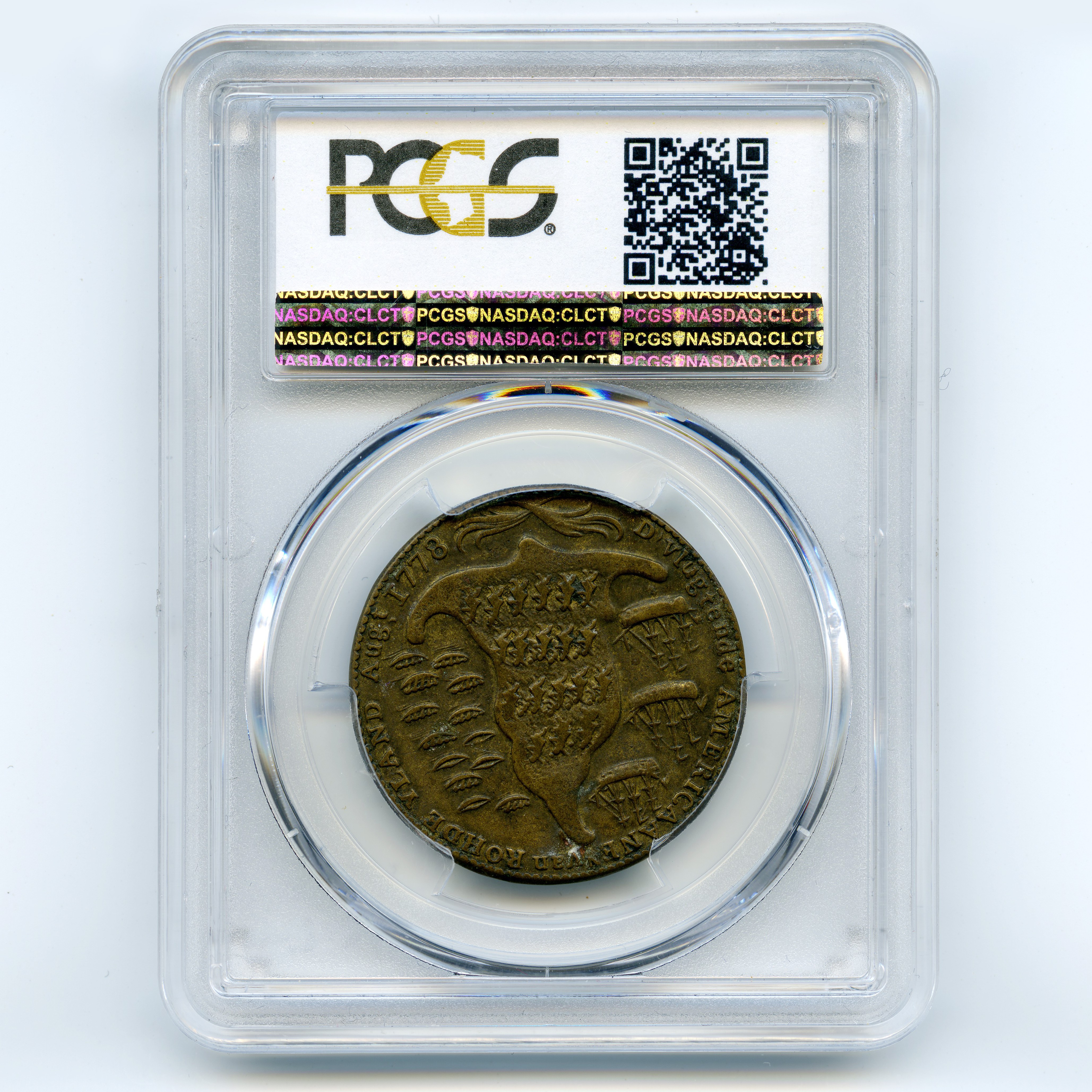 USA - Jeton en Laiton - 1778 revers USA - Jeton en Laiton - 1778 revers