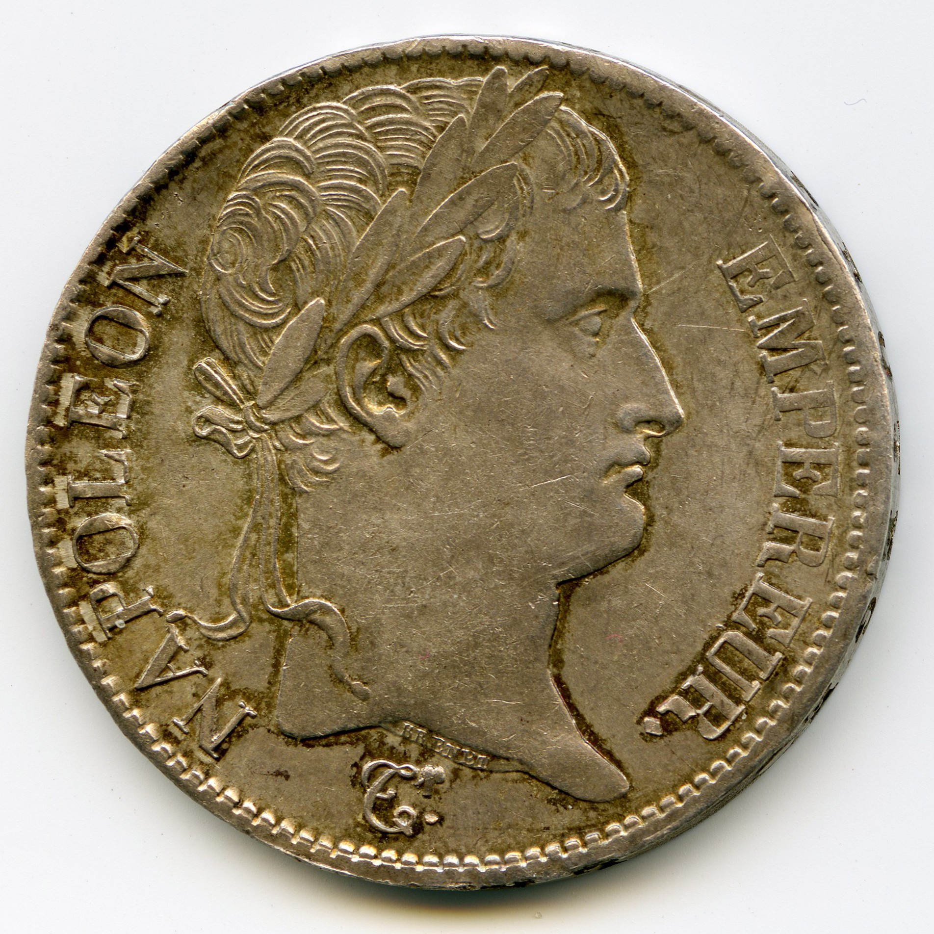Napoléon Ier - 5 Francs - 1813 B avers