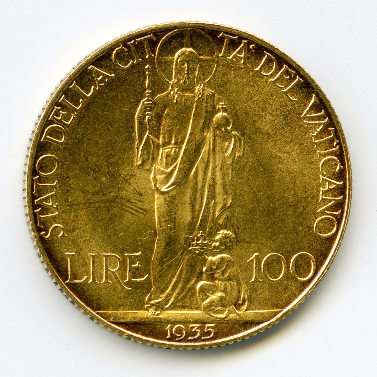 Italie - 100 Lire - 1935 R revers Italie - 100 Lire - 1935 R revers