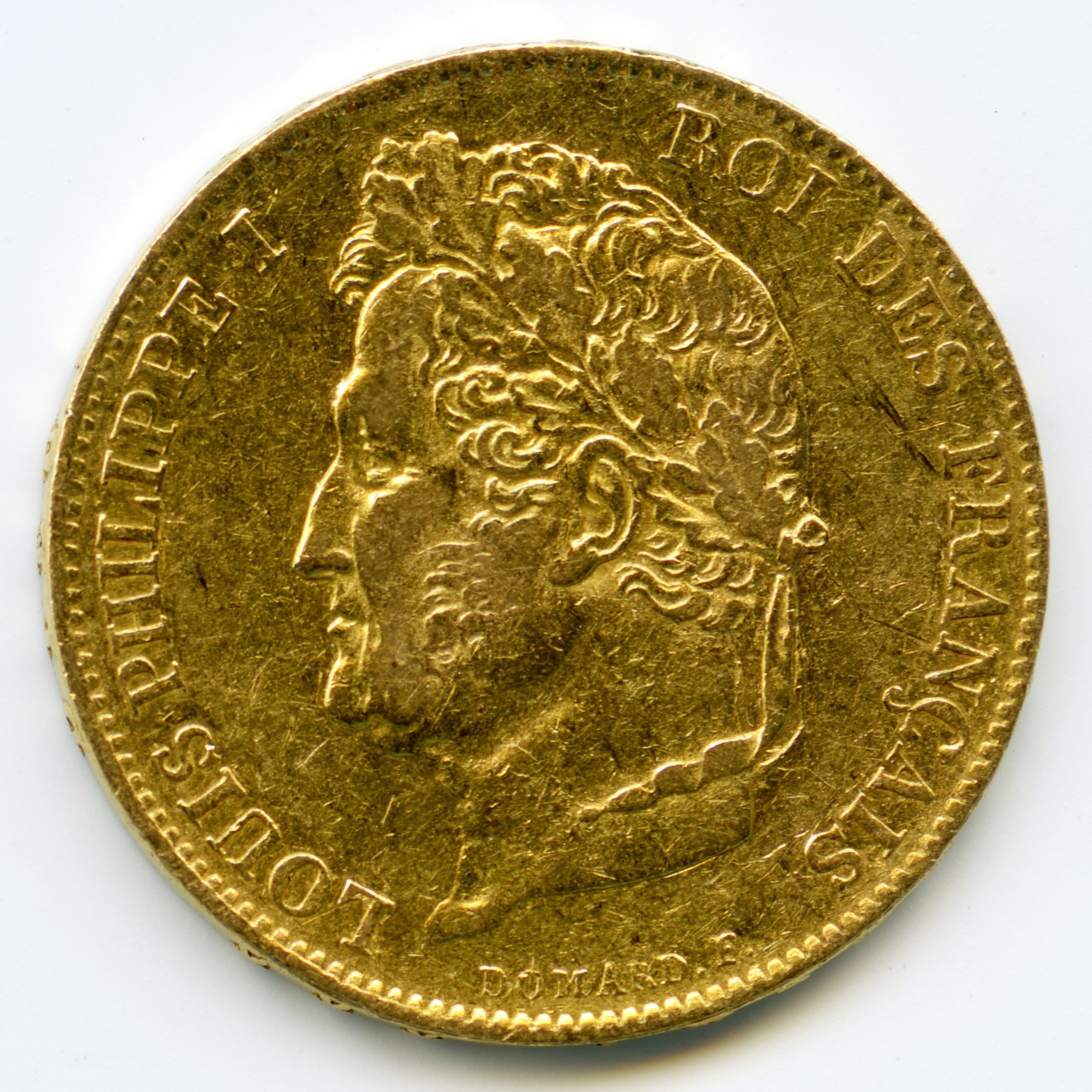 Louis-Philippe Ier - 2 Francs - 1833 A avers Louis-Philippe Ier - 2 Francs - 1833 A avers