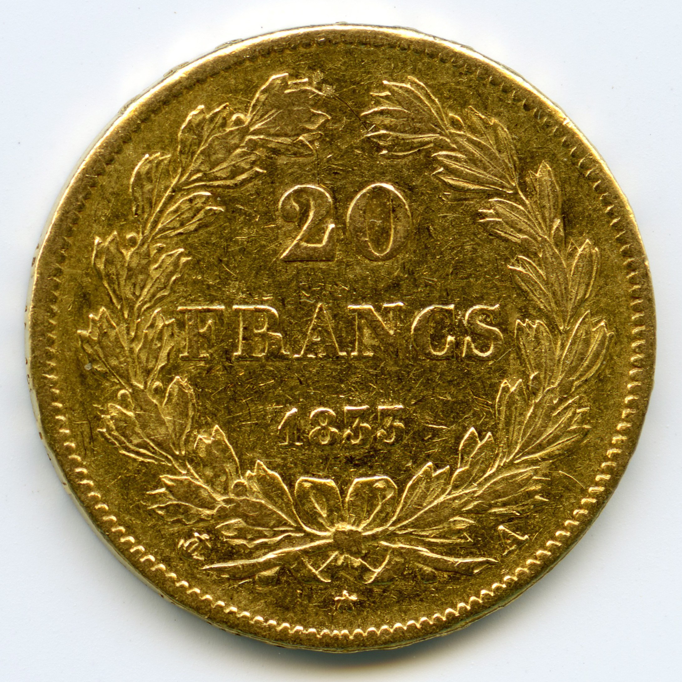 Louis-Philippe Ier - 2 Francs - 1833 A revers