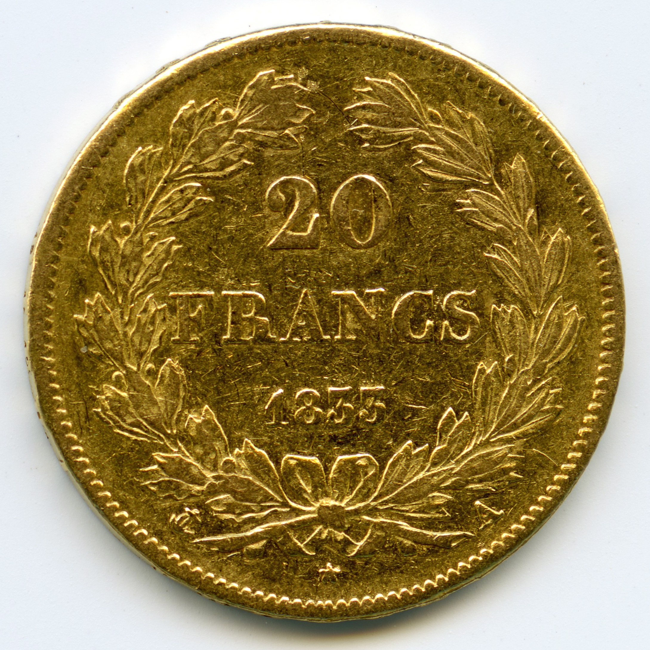 Louis-Philippe Ier - 2 Francs - 1833 A revers Louis-Philippe Ier - 2 Francs - 1833 A revers