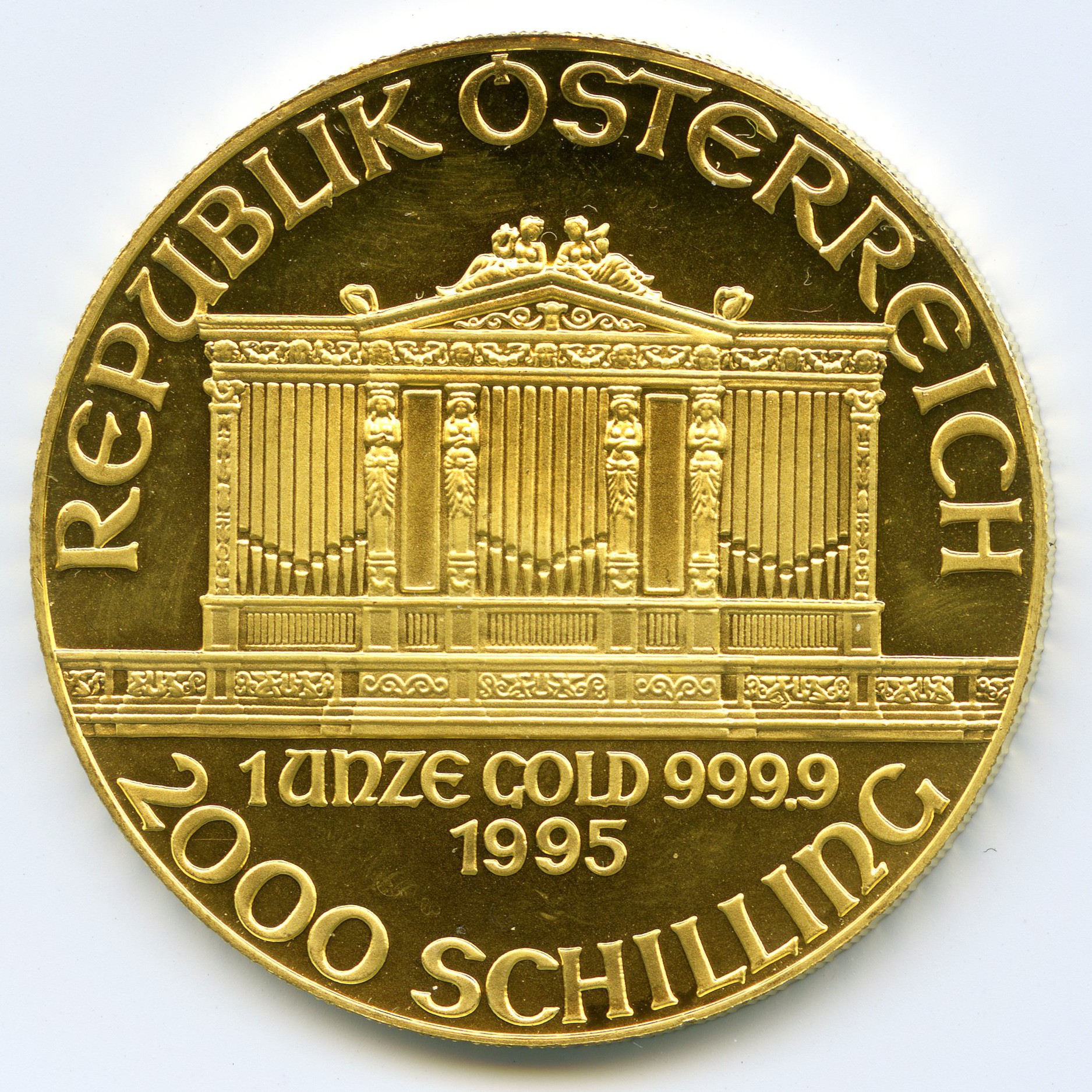 Autriche - 2 000 Schilling - 1995 revers