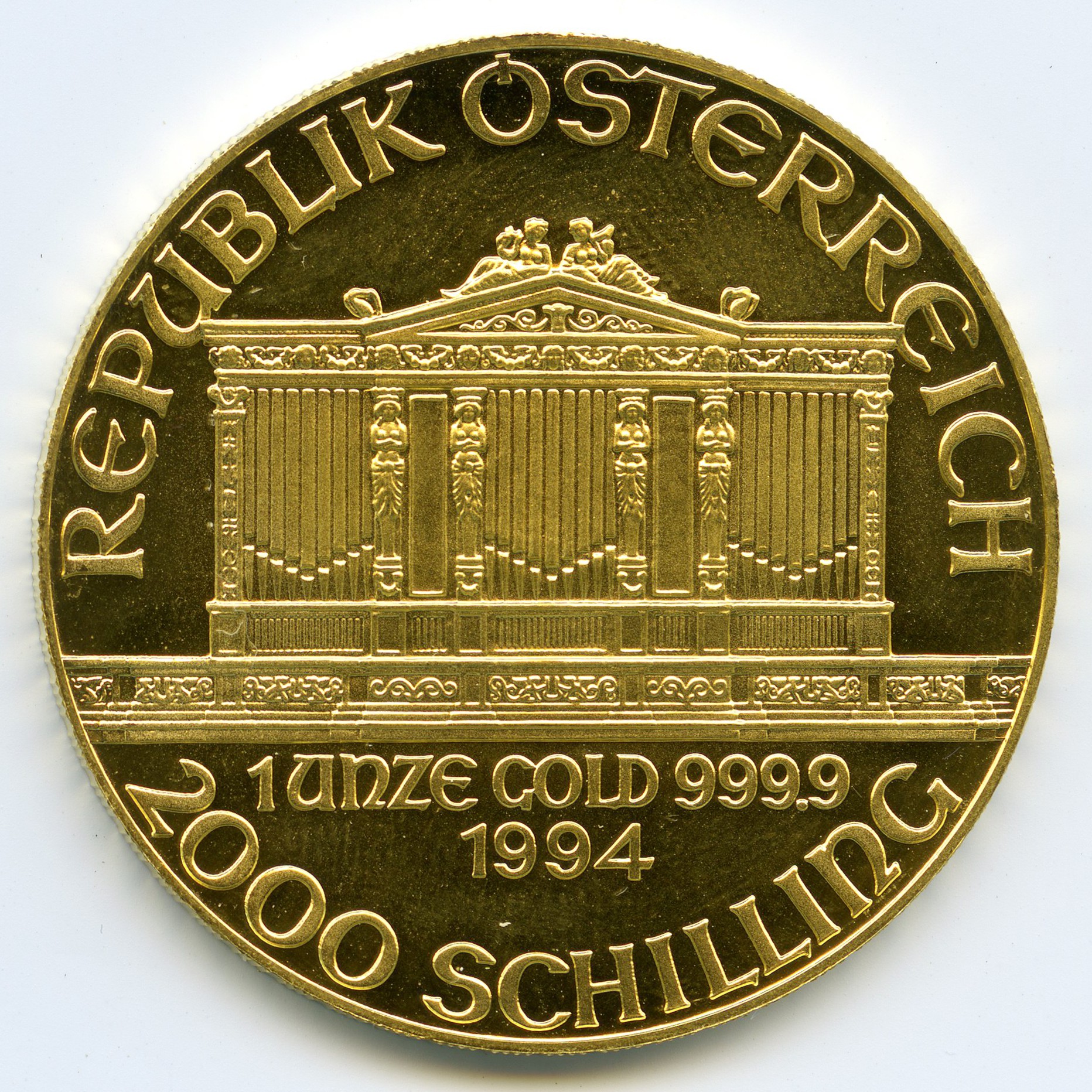 Autriche - 2 000 Schilling - 1994 revers