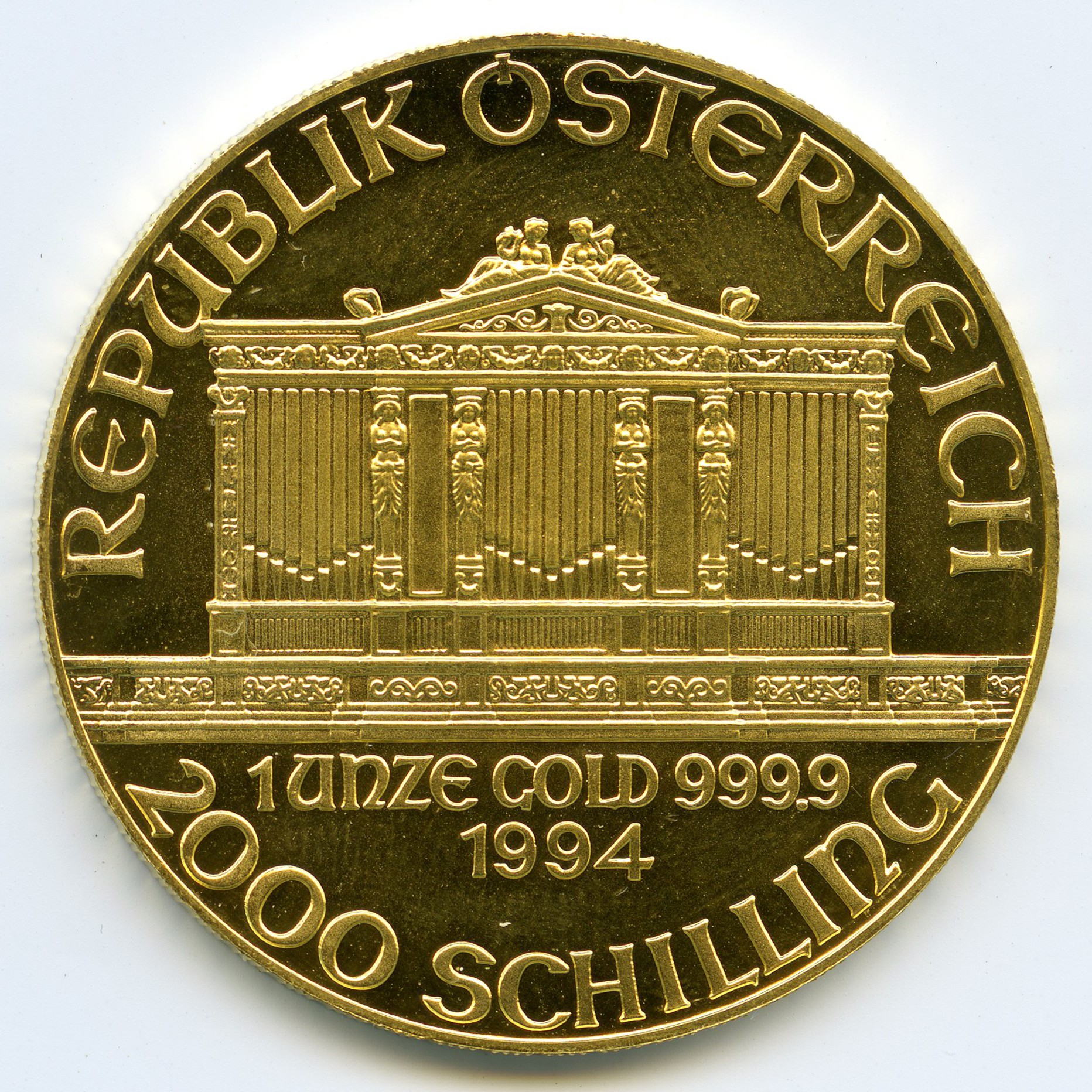 Autriche - 2 000 Schilling - 1994 revers Autriche - 2 000 Schilling - 1994 revers