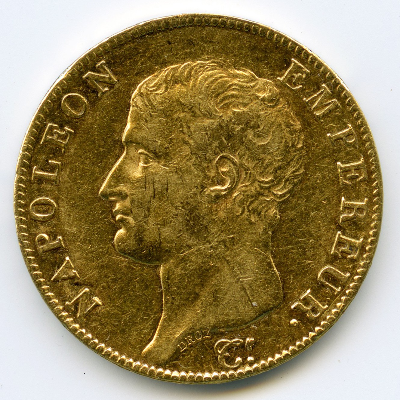 Napoléon Ier - 40 Francs - 1806 A avers