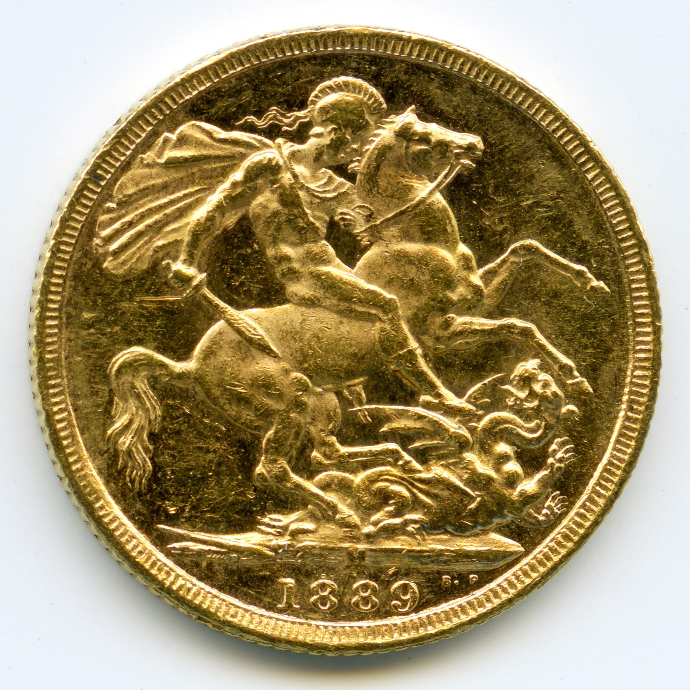 Australie - Souverain - 1889 M revers Australie - Souverain - 1889 M revers