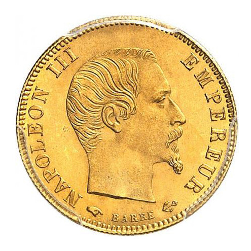 Napoléon III - 5 Francs - 1856 A avers