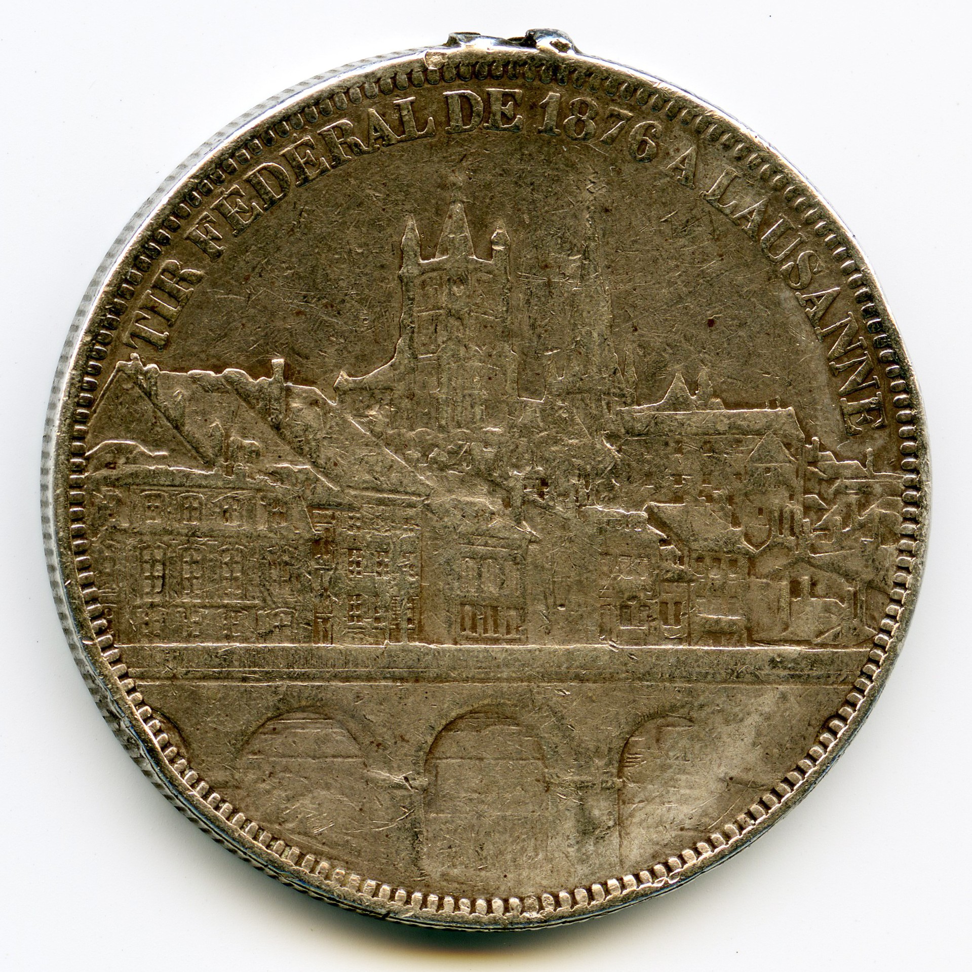 Suisse - 5 Francs - 1876 avers