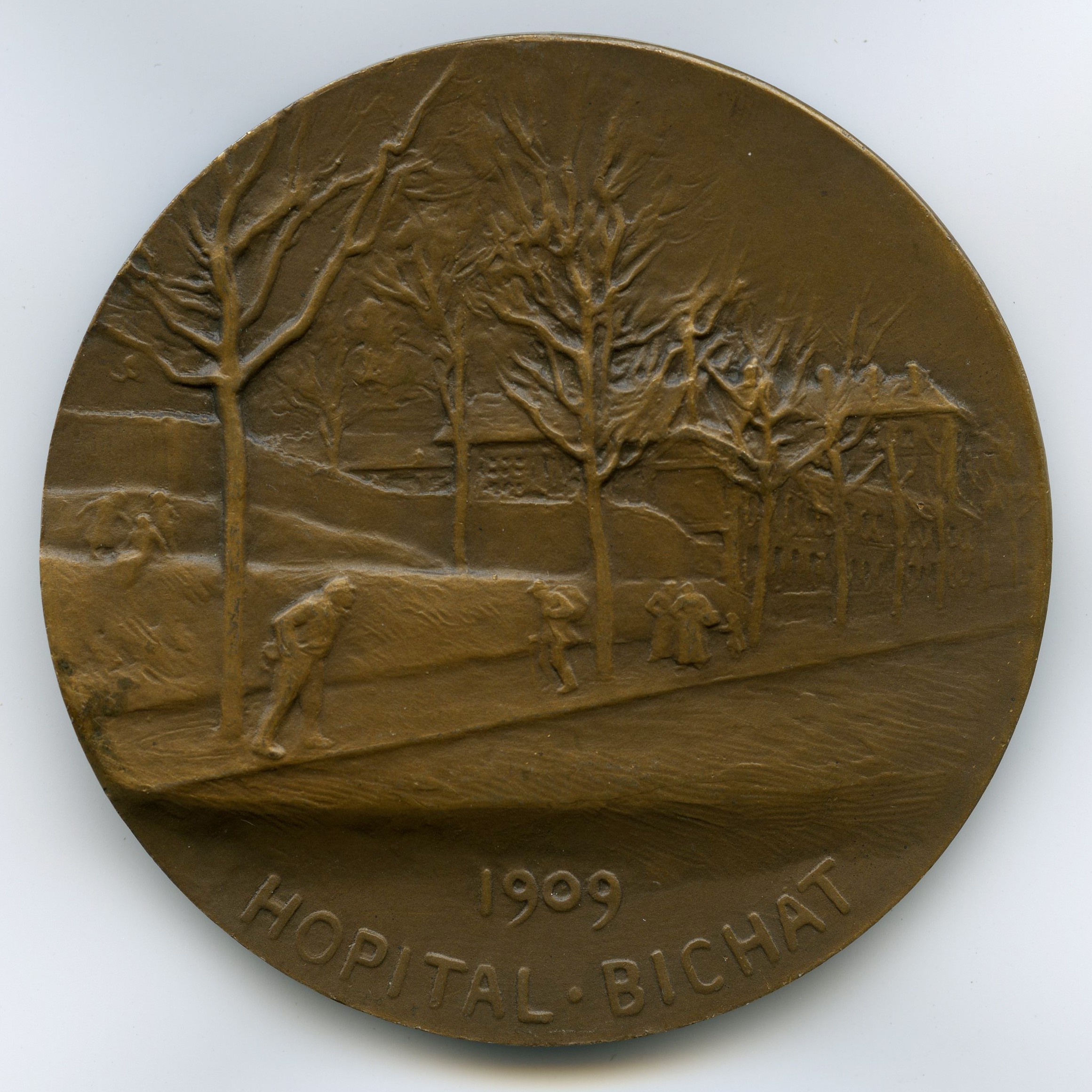 Dr HARTMANN - Médaille Bronze - 1909 revers