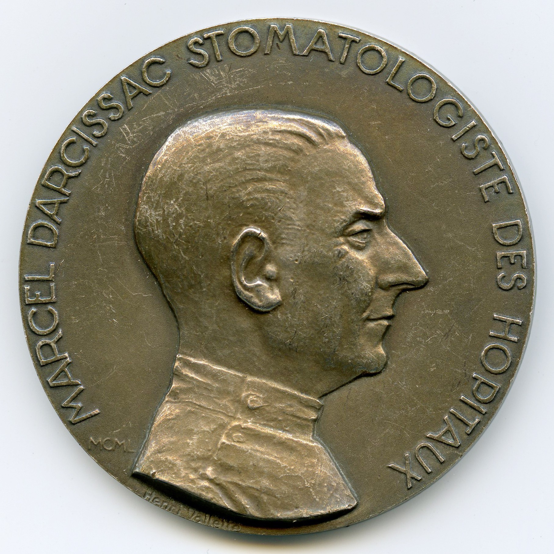 M Darcissac - Médaille Argent -1950 avers
