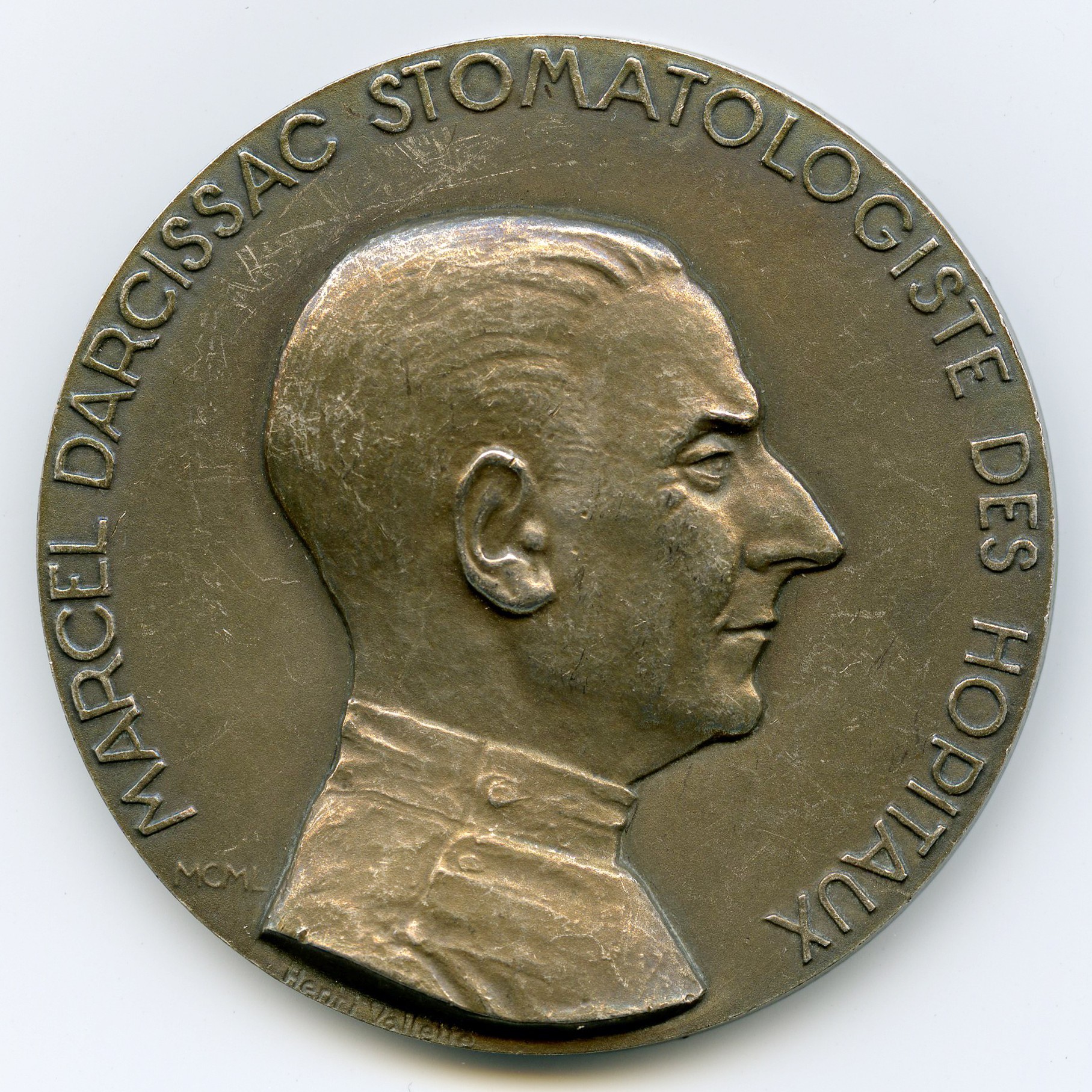 M Darcissac - Médaille Argent -1950 avers M Darcissac - Médaille Argent -1950 avers