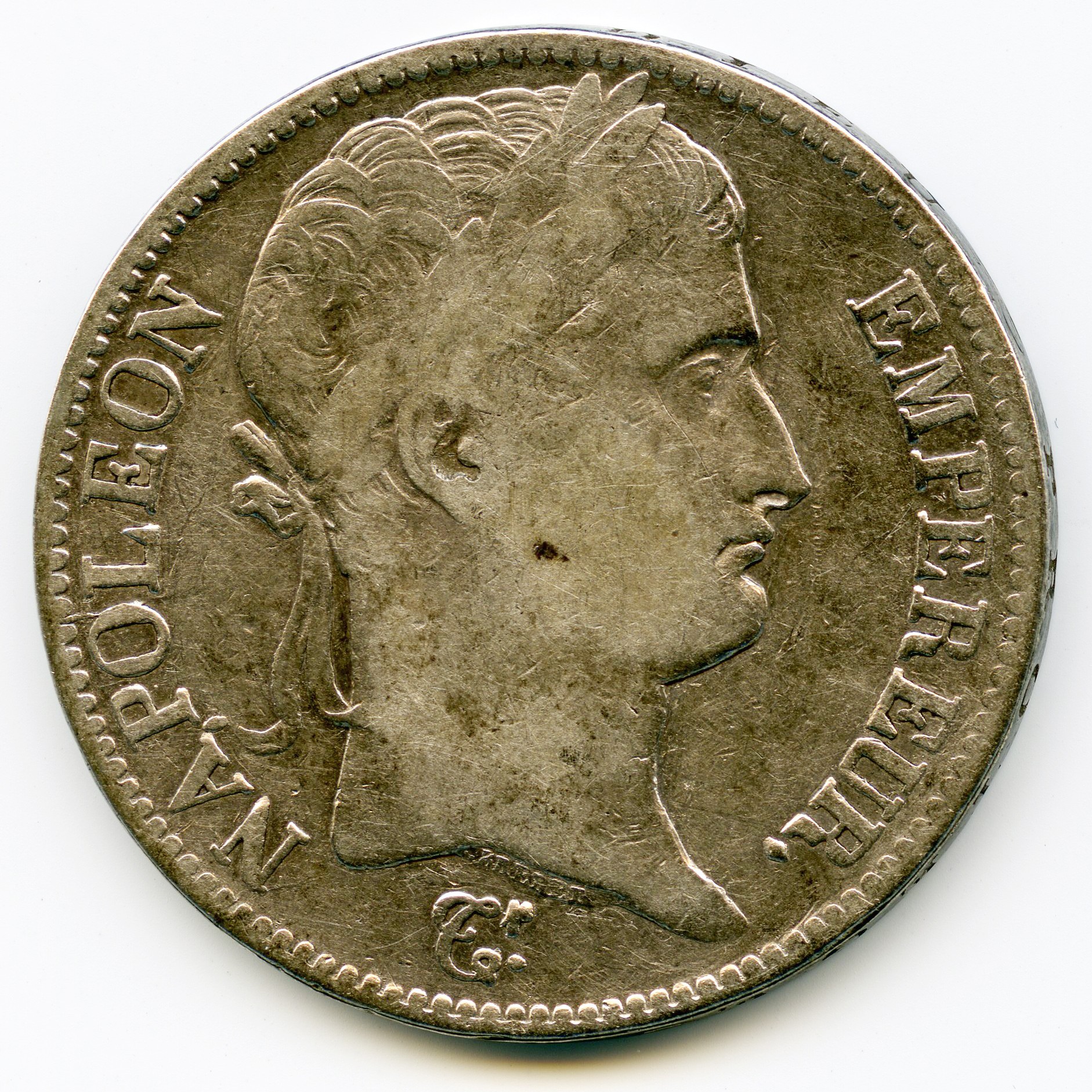 Napoléon Ier - 5 Francs - 1810 A avers Napoléon Ier - 5 Francs - 1810 A avers