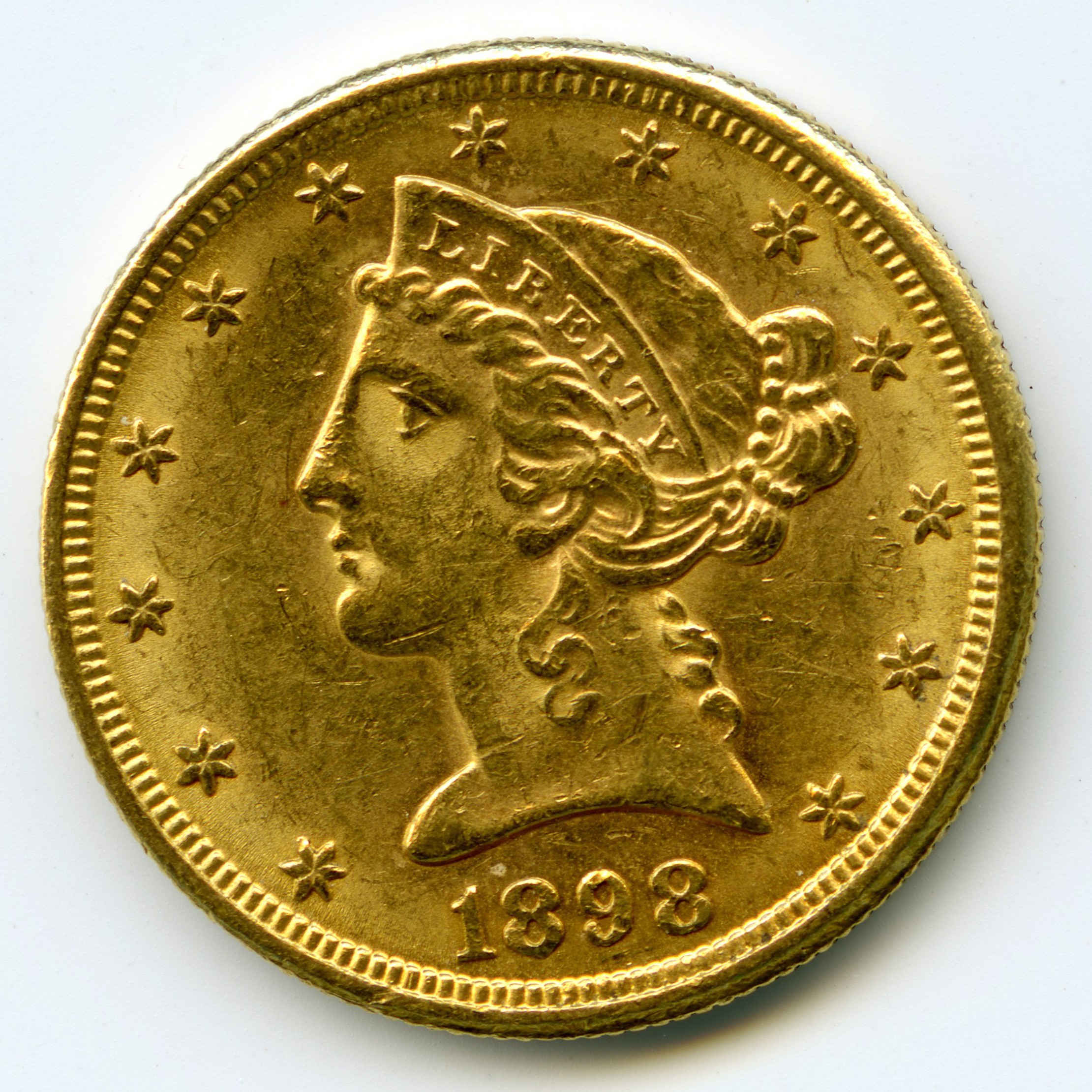 USA - 5 Dollars - 1898 S avers USA - 5 Dollars - 1898 S avers