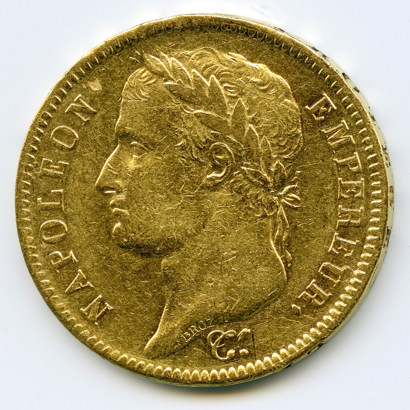 Napoléon Ier - 40 Francs - 1812 A avers