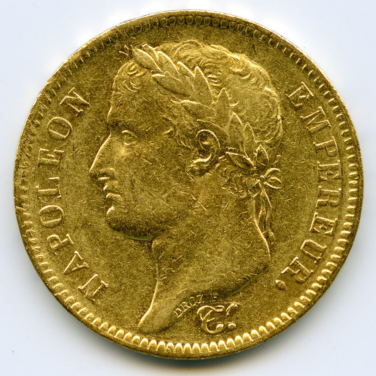 Napoléon Ier - 40 Francs - 1812 A avers