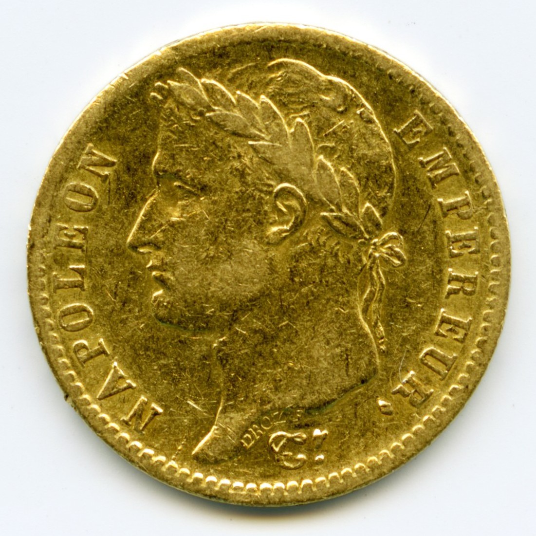 Napoléon Ier - 20 Francs - 1813 W avers