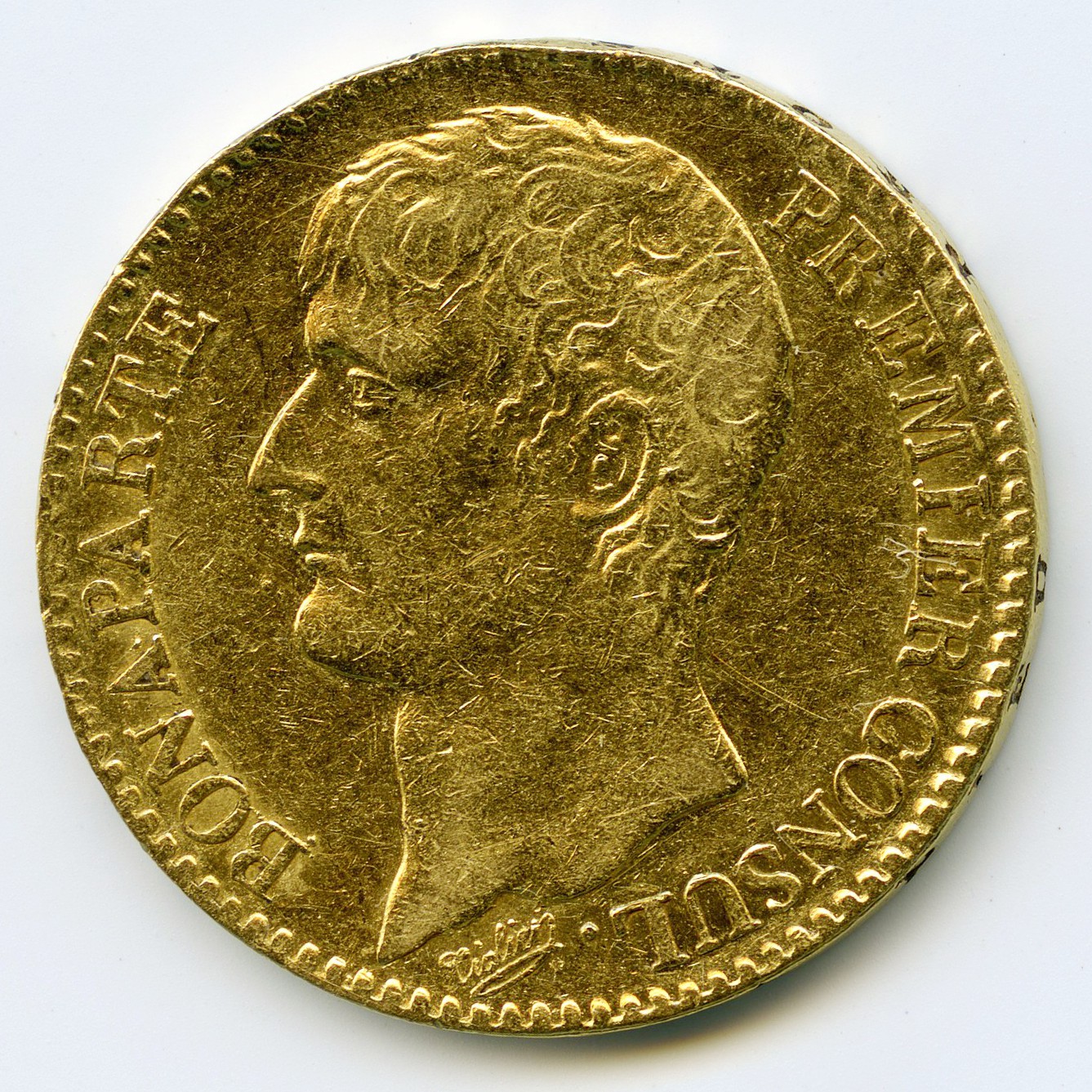 Bonaparte - 40 Francs - An 12 A avers Bonaparte - 40 Francs - An 12 A avers