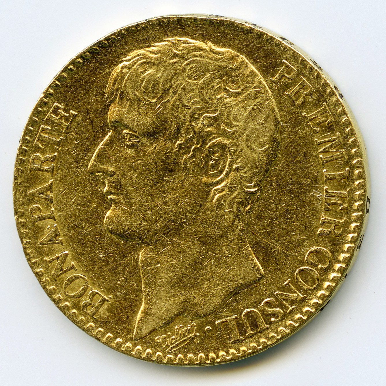 Bonaparte - 40 Francs - An 12 A avers