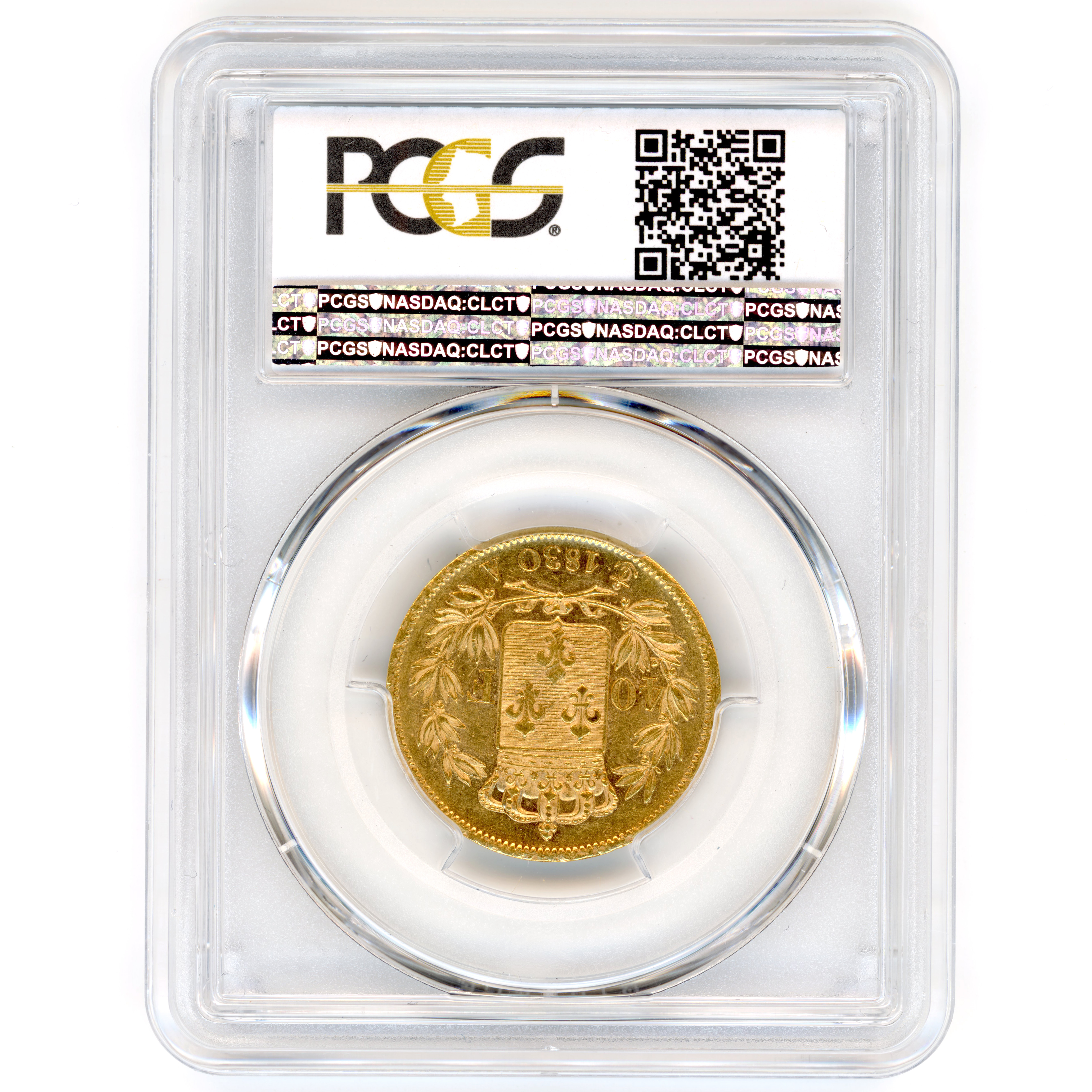 Charles X - 40 Francs - 1830 A revers Charles X - 40 Francs - 1830 A revers