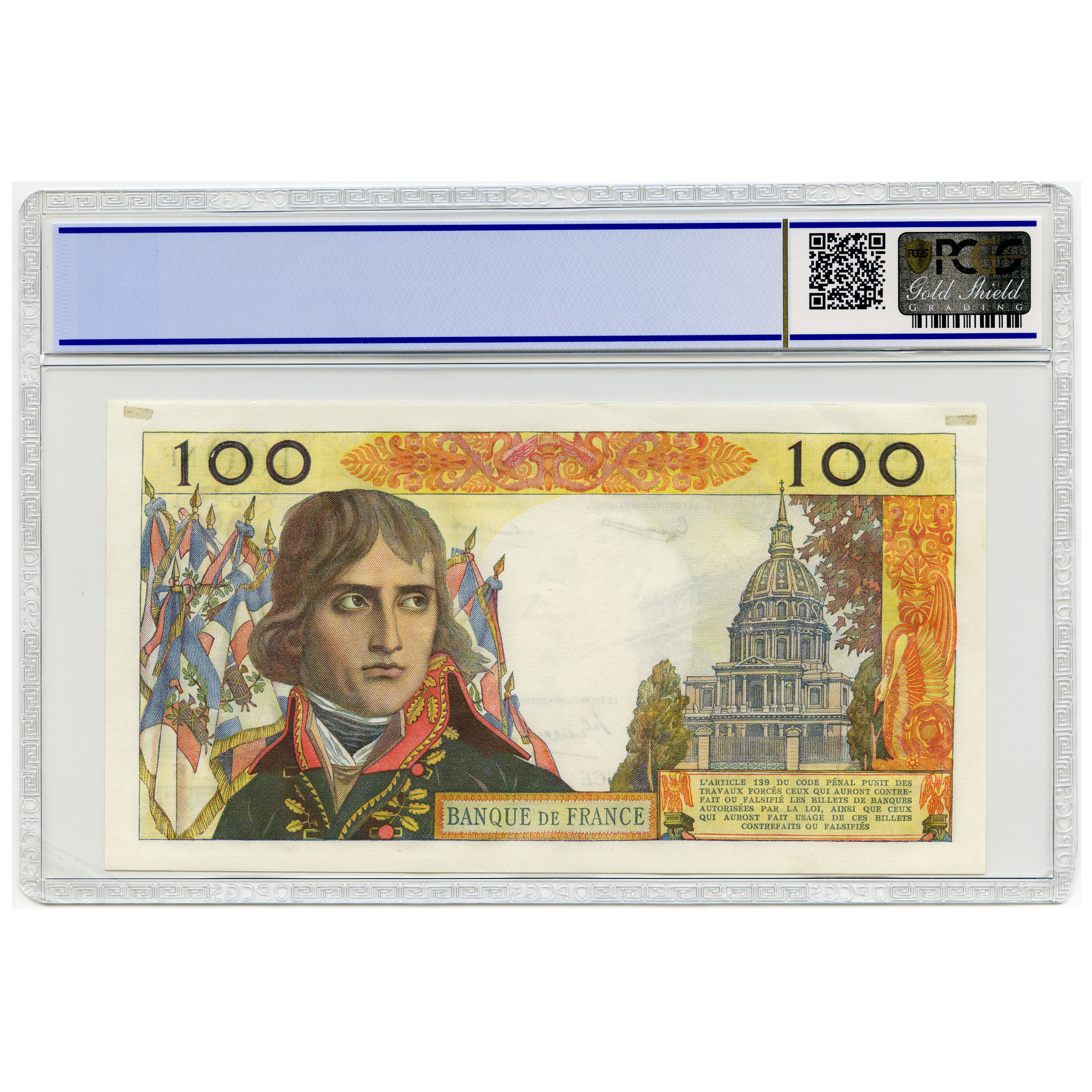 France - 100 NF - G16 73121 revers