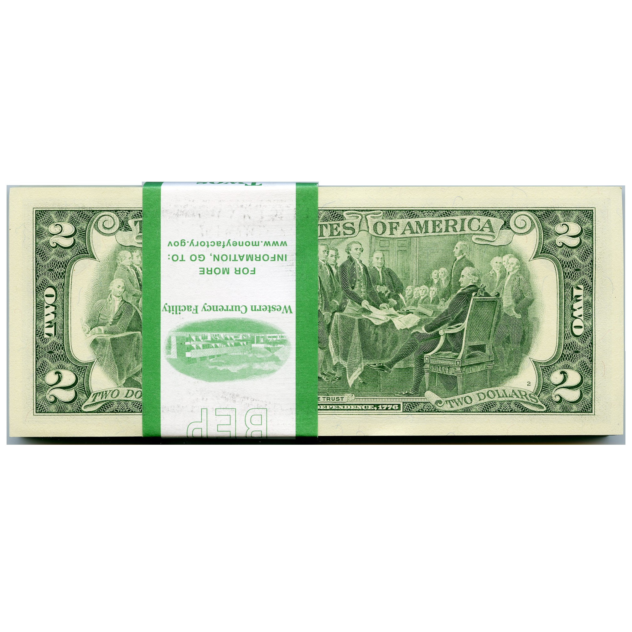 USA - 2 Dollars - F07638301A revers