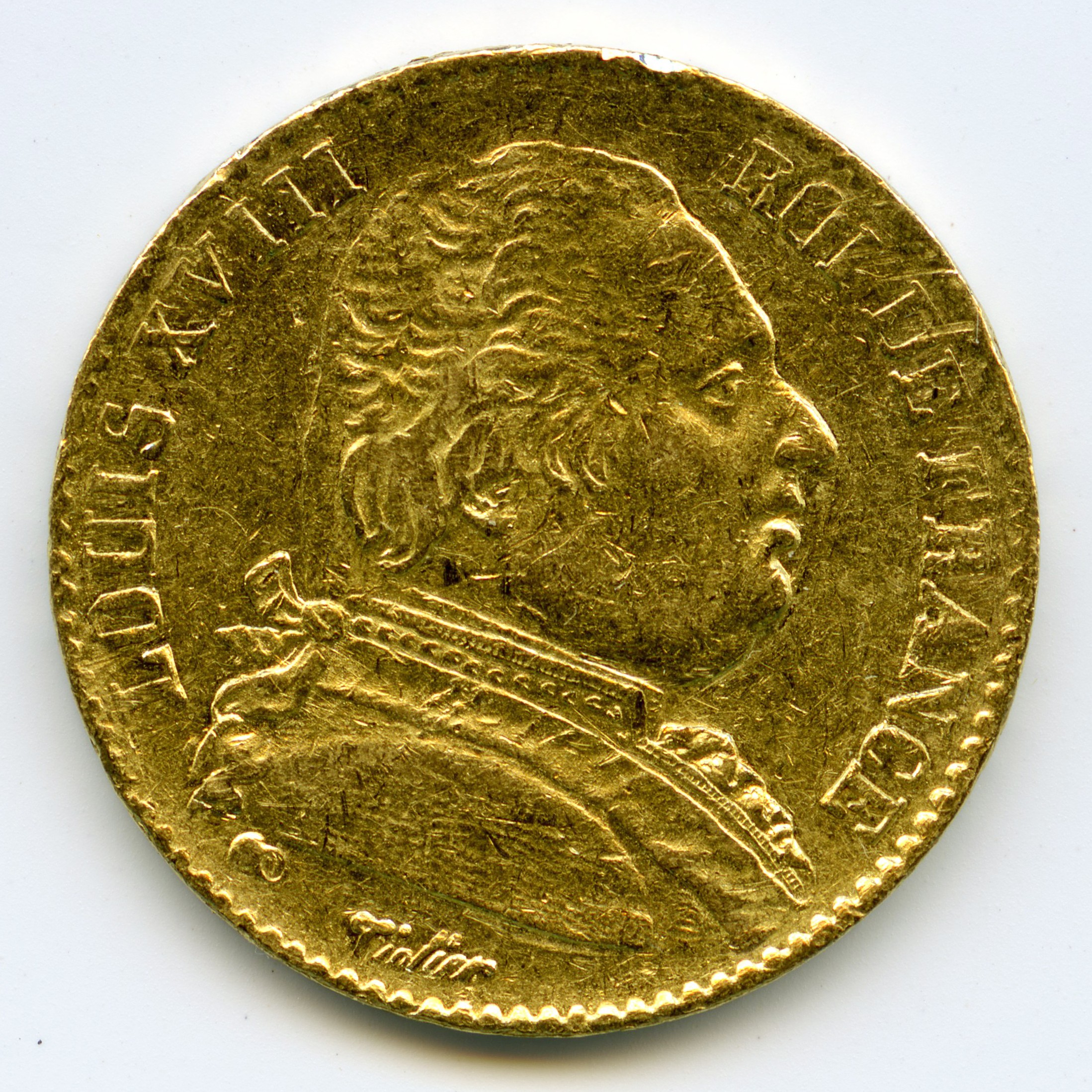 Louis XVIII - 20 Francs - 1814 K avers