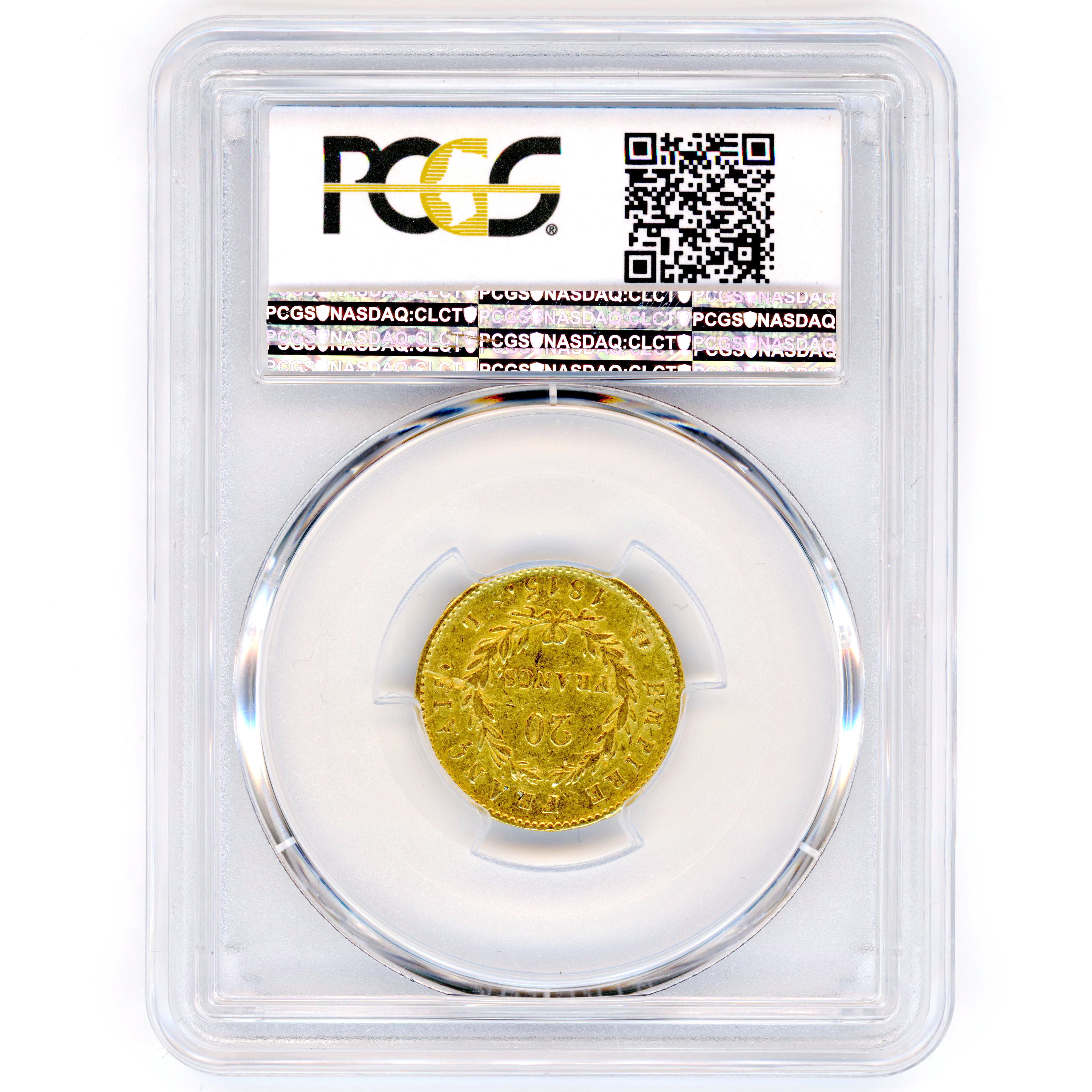 Napoléon Ier - 20 Francs 1815 L revers Napoléon Ier - 20 Francs 1815 L revers