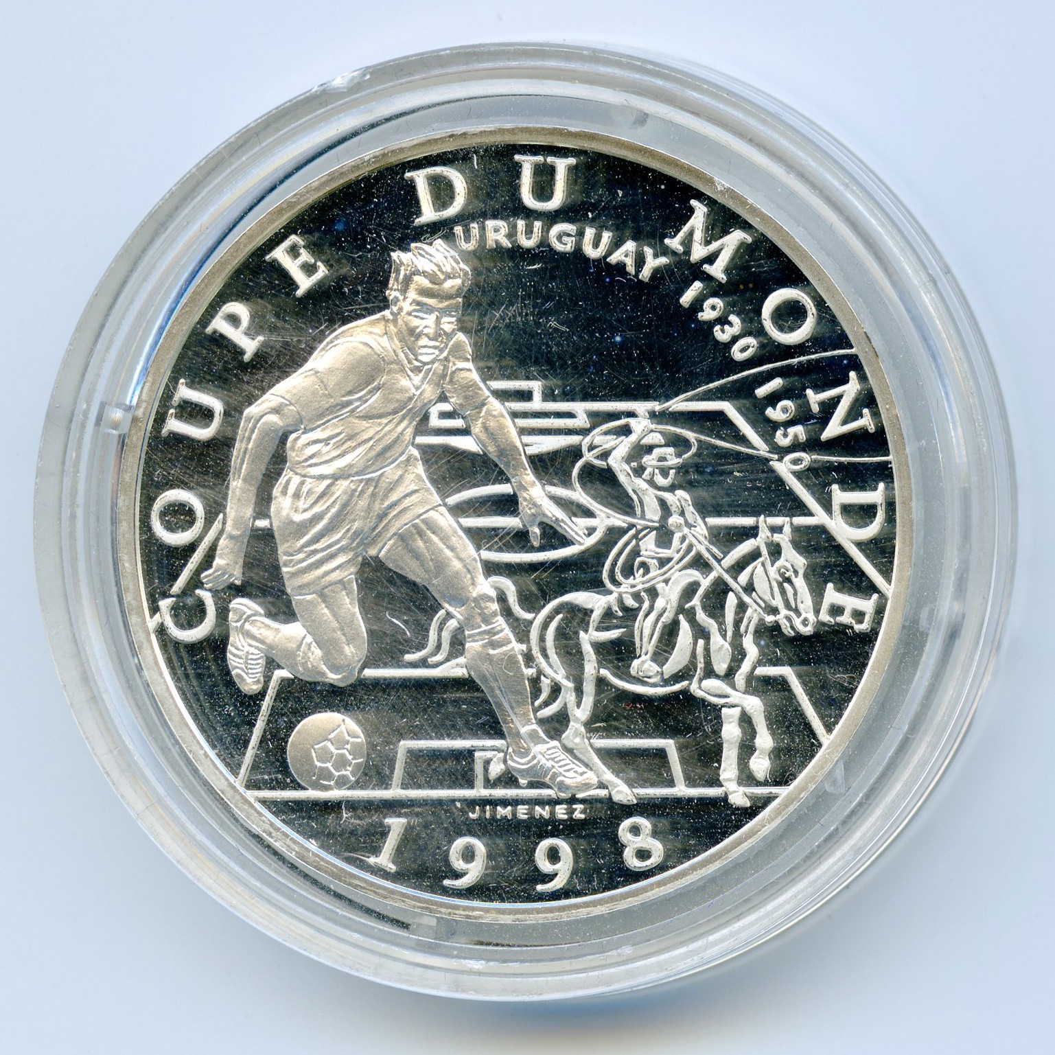 10 Francs - Coupe du Monde 1998 avers