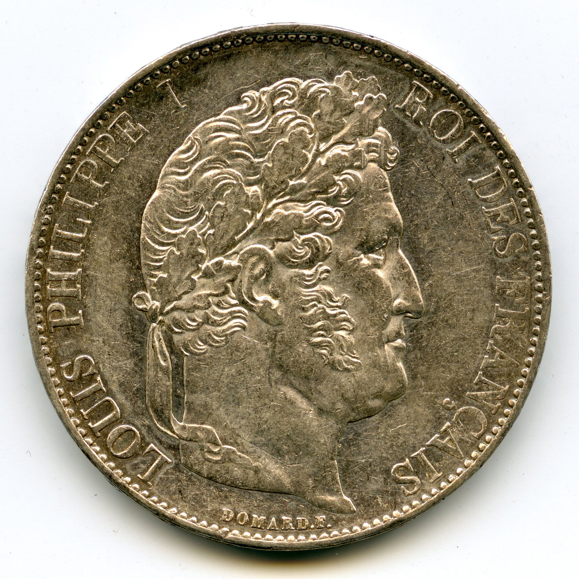 Loius-Philippe I - 5 Francs - 1845 W avers