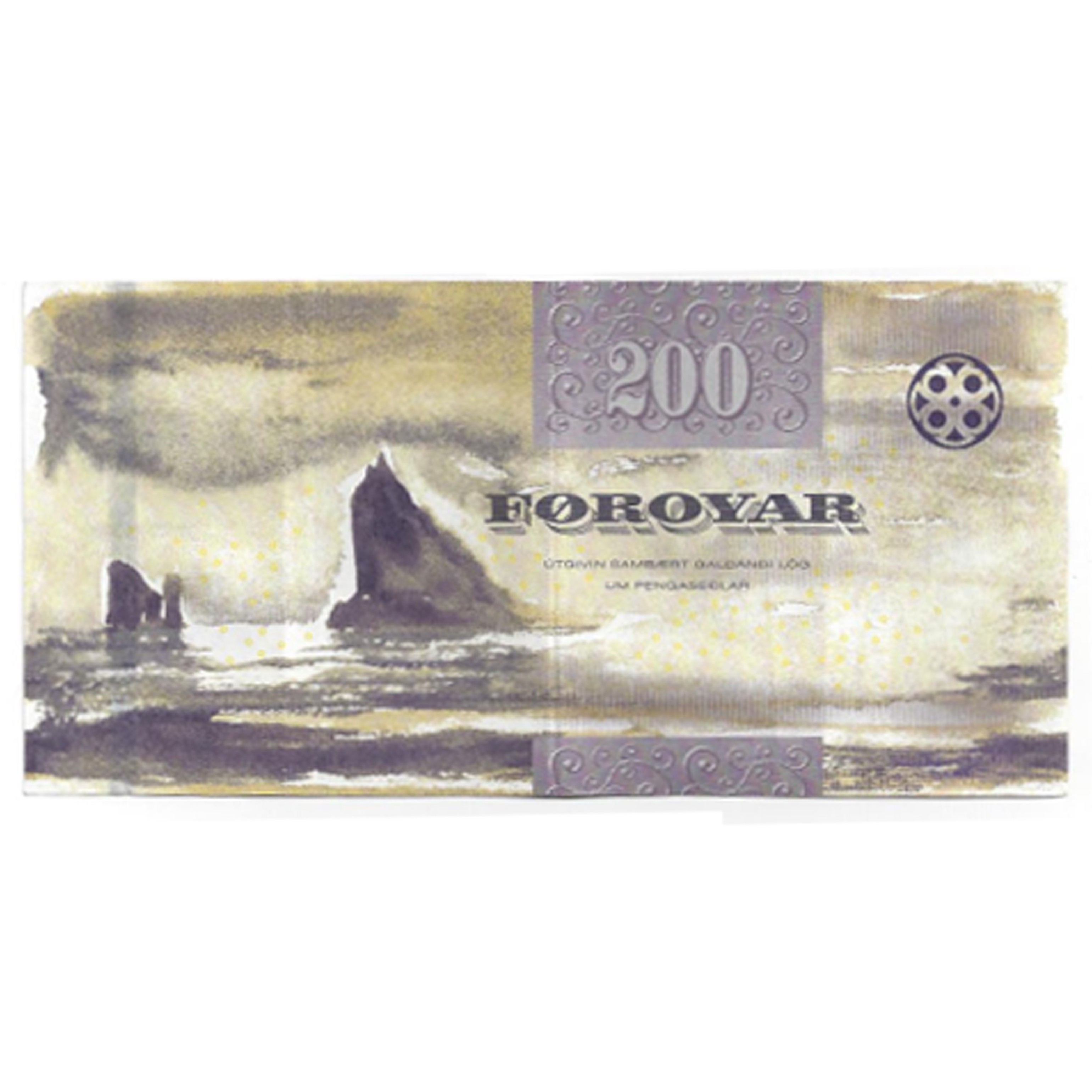 Iles Féroé - 200 Couronnes - 564646C revers Iles Féroé - 200 Couronnes - 564646C revers