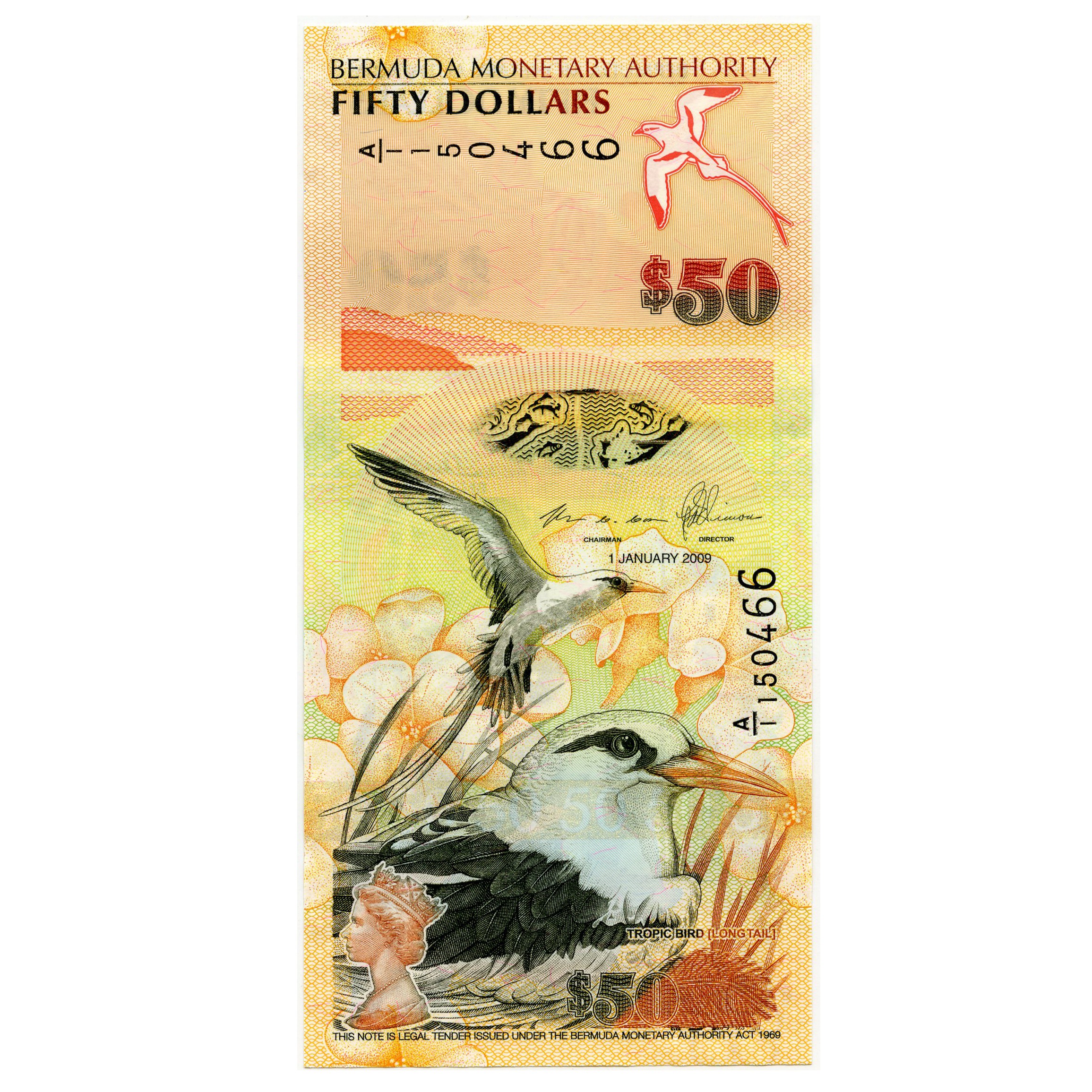 Bermude - 50 Dollars - 150466 avers Bermude - 50 Dollars - 150466 avers