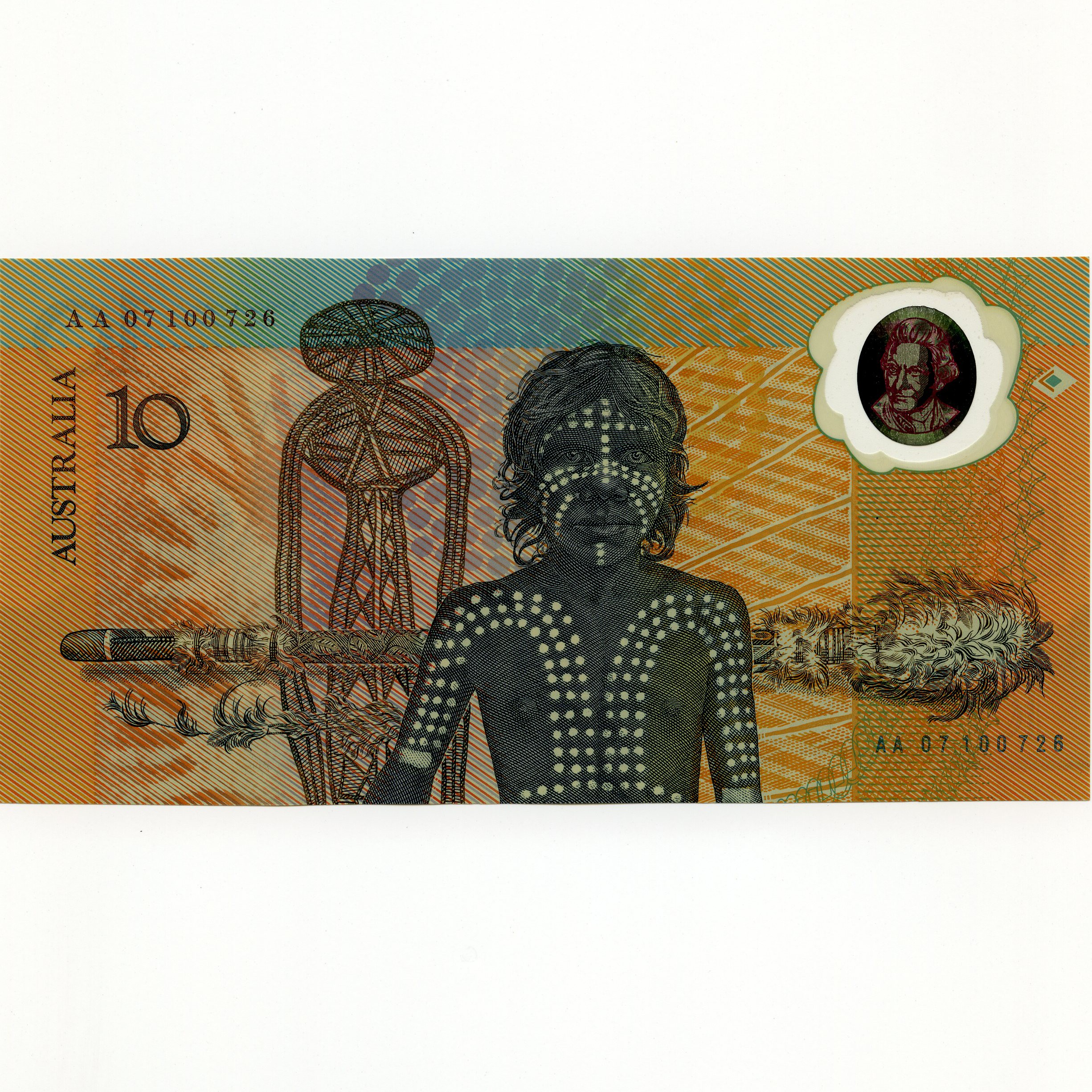Australie - 10 Dollars - AA07100726 avers Australie - 10 Dollars - AA07100726 avers