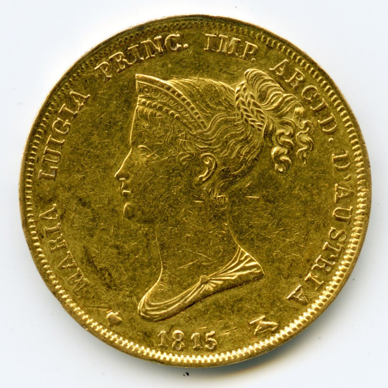 Italie - 40 Lire - 1815 avers Italie - 40 Lire - 1815 avers