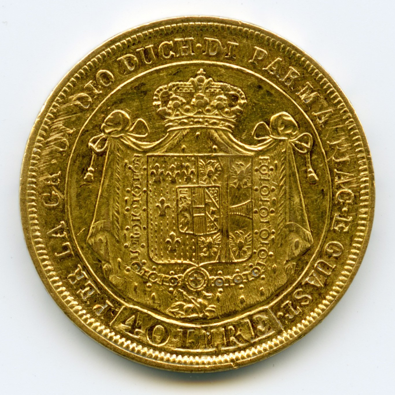 Italie - 40 Lire - 1815 revers