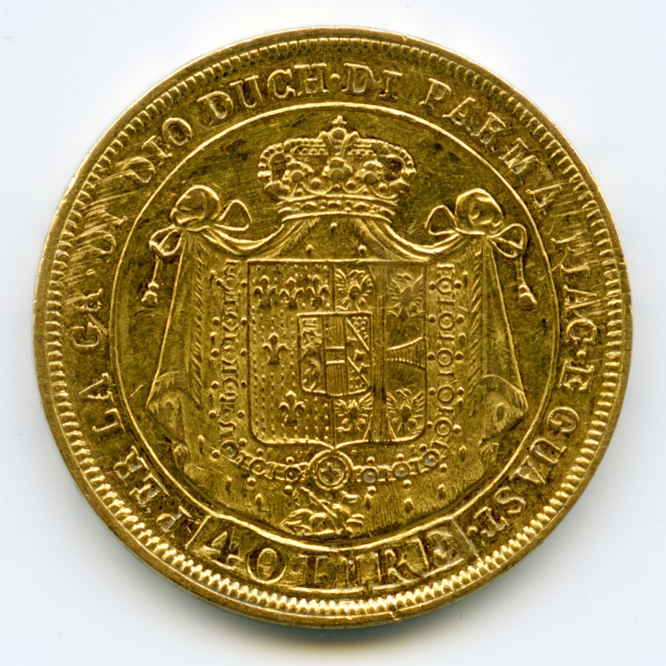Italie - 40 Lire - 1815 revers Italie - 40 Lire - 1815 revers
