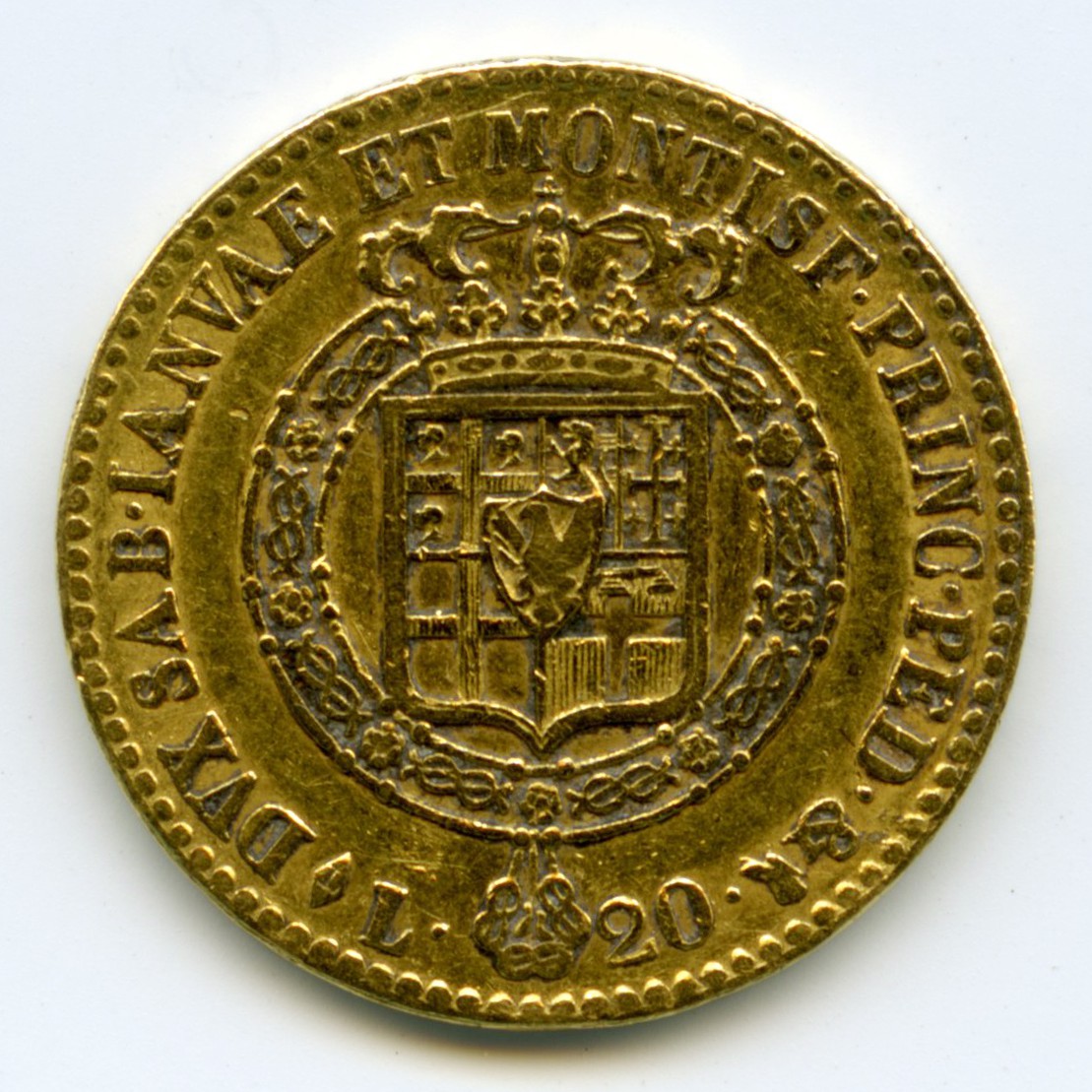 Italie - 20 Lire - 1817 revers