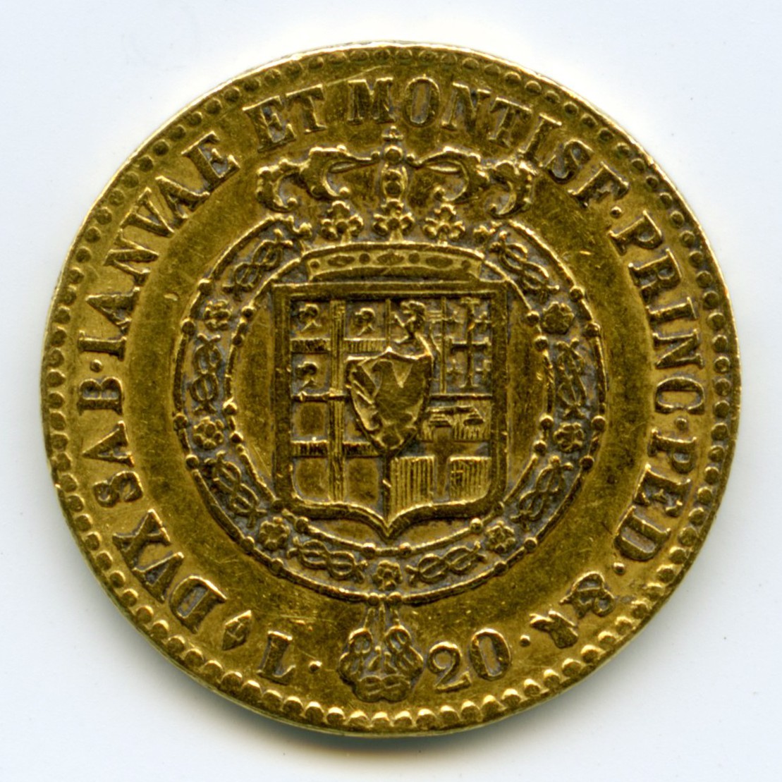 Italie - 20 Lire - 1817 revers Italie - 20 Lire - 1817 revers