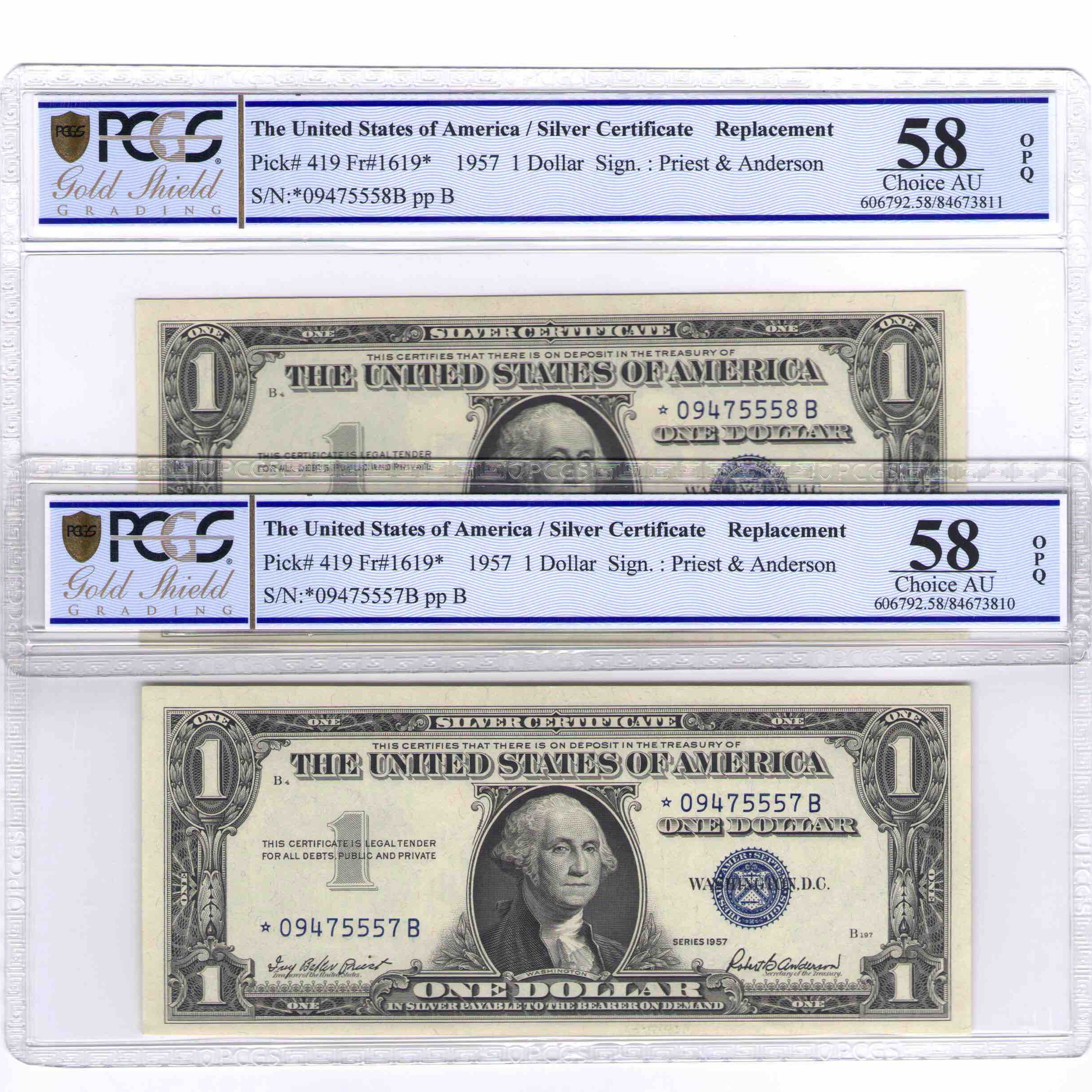 USA - 1 DOLLAR STAR NOTE * avers USA - 1 DOLLAR STAR NOTE * avers