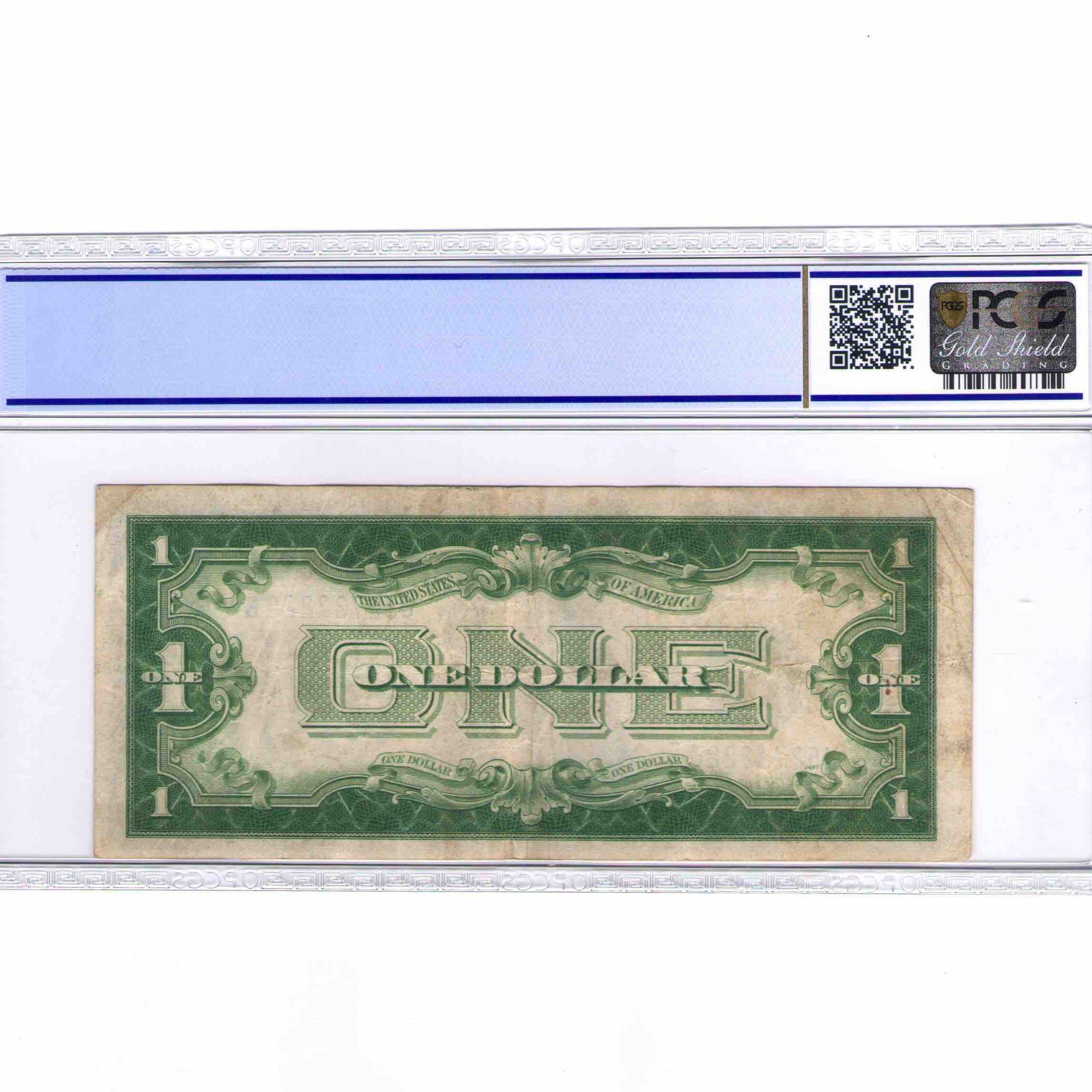 USA - 1 DOLLAR Silver certificate revers