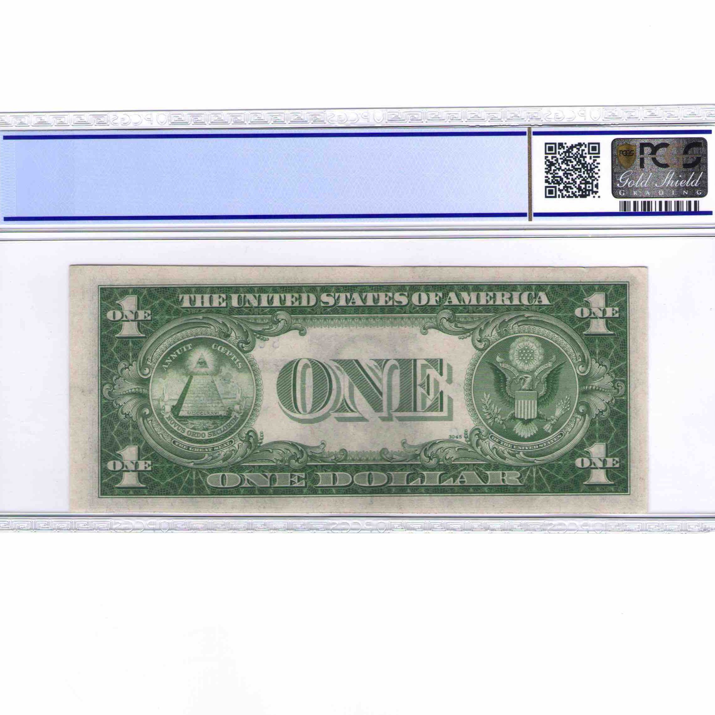USA - 1 DOLLAR Silver certificate - 1935 revers