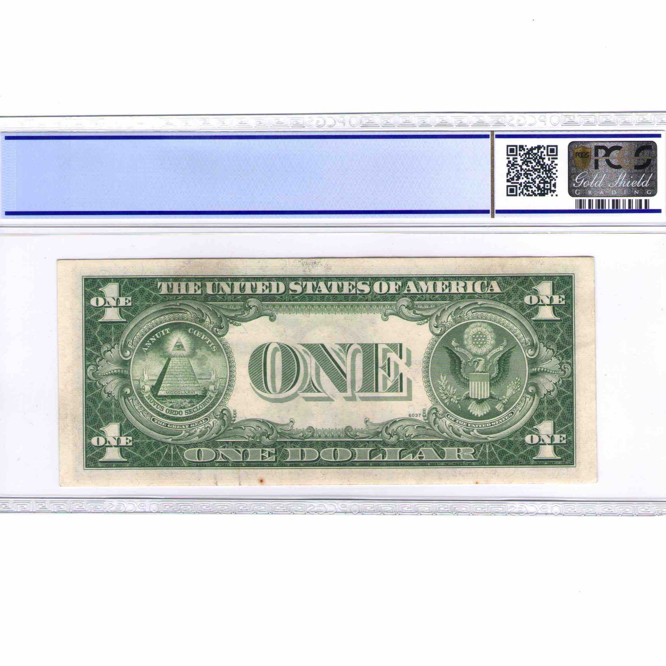 USA - 1 DOLLAR Silver certificate - 1935 revers