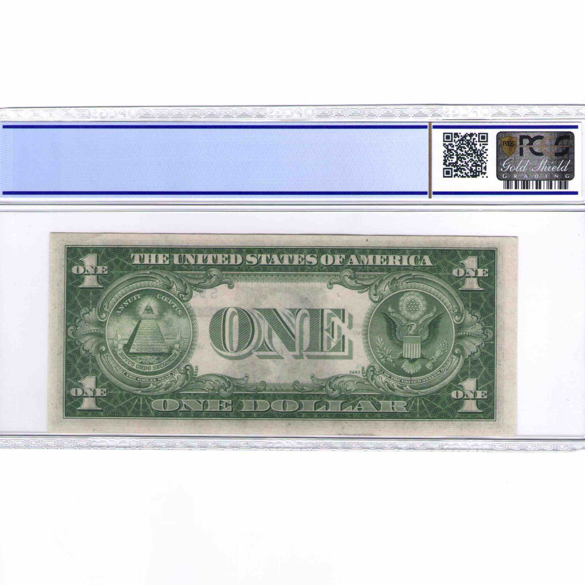 USA - 1 DOLLAR Silver certificate - 1935 revers
