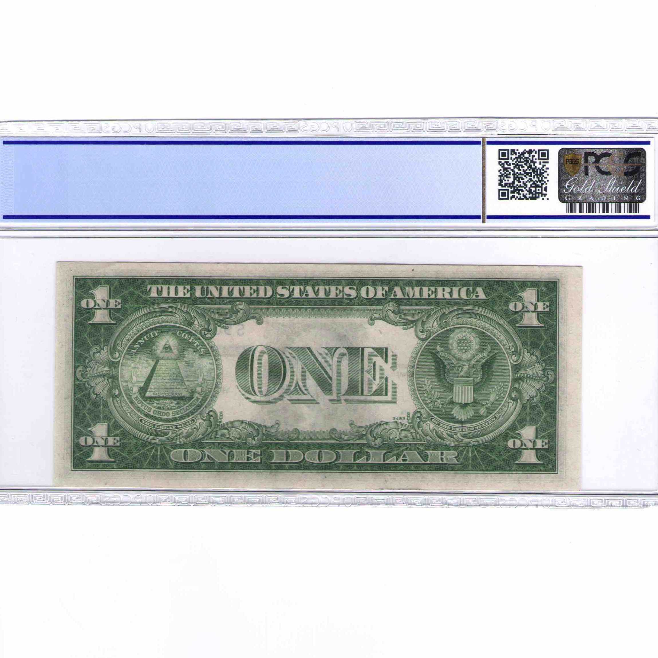 USA - 1 DOLLAR Silver certificate - 1935 revers USA - 1 DOLLAR Silver certificate - 1935 revers