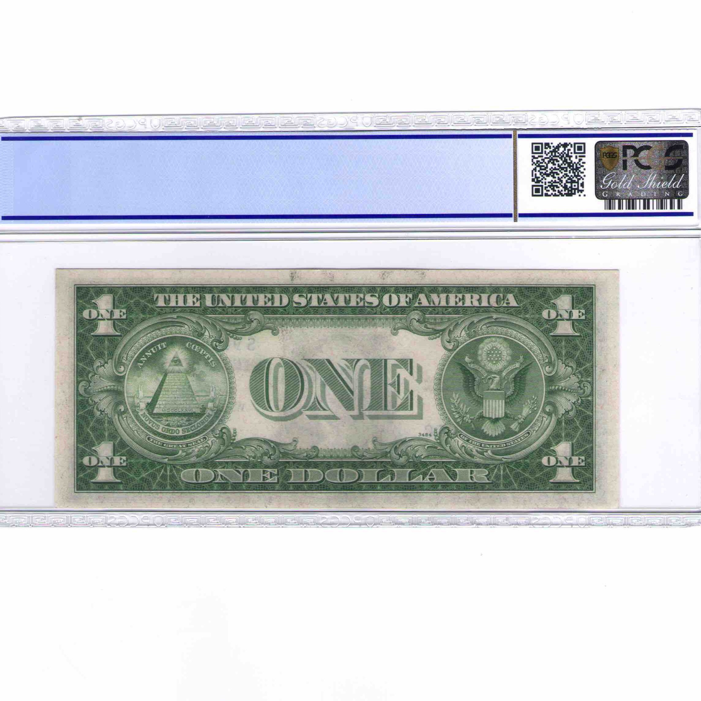 USA - 1 DOLLAR Silver certificate - 1935 revers USA - 1 DOLLAR Silver certificate - 1935 revers