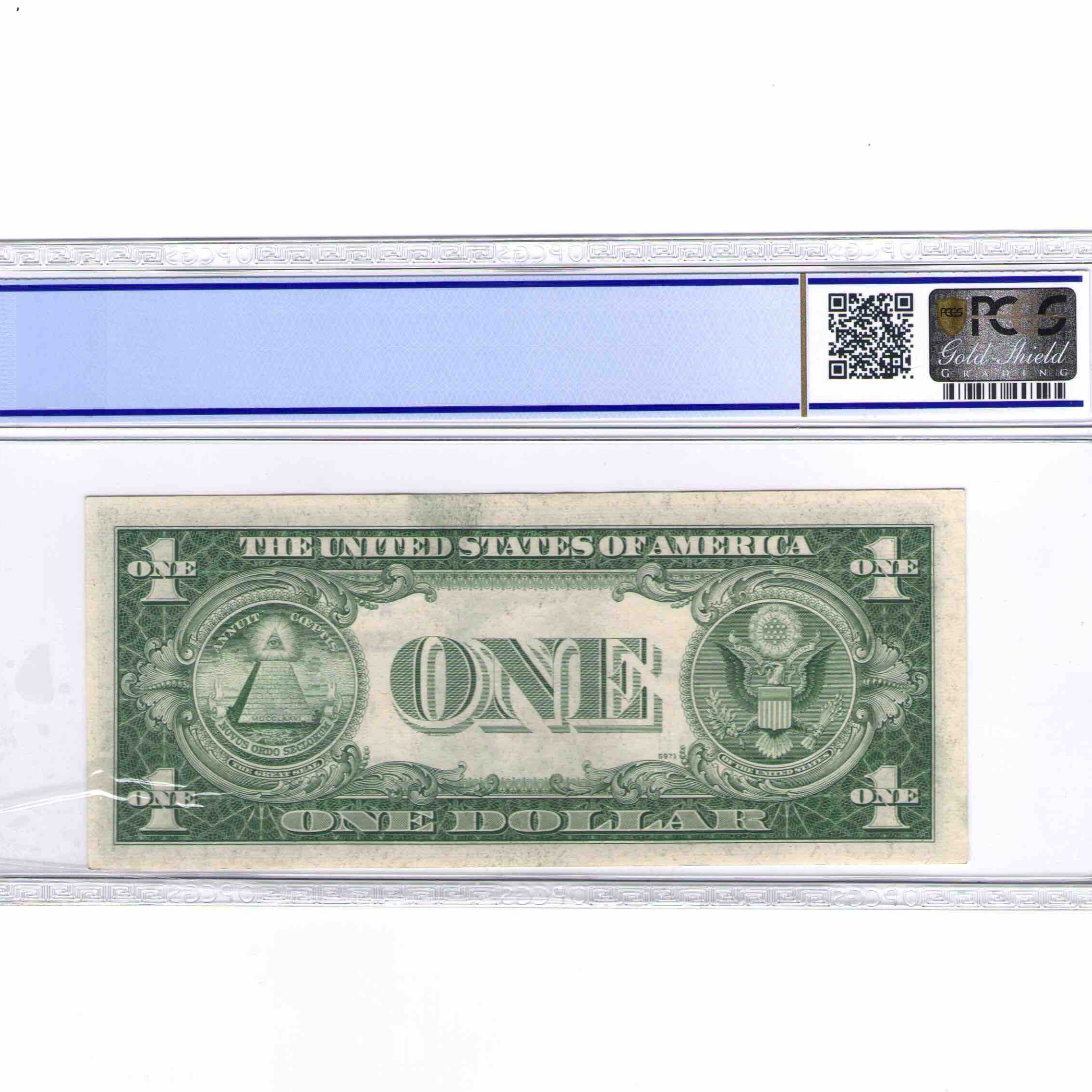 USA - 1 DOLLAR Silver certificate - 1935 revers USA - 1 DOLLAR Silver certificate - 1935 revers